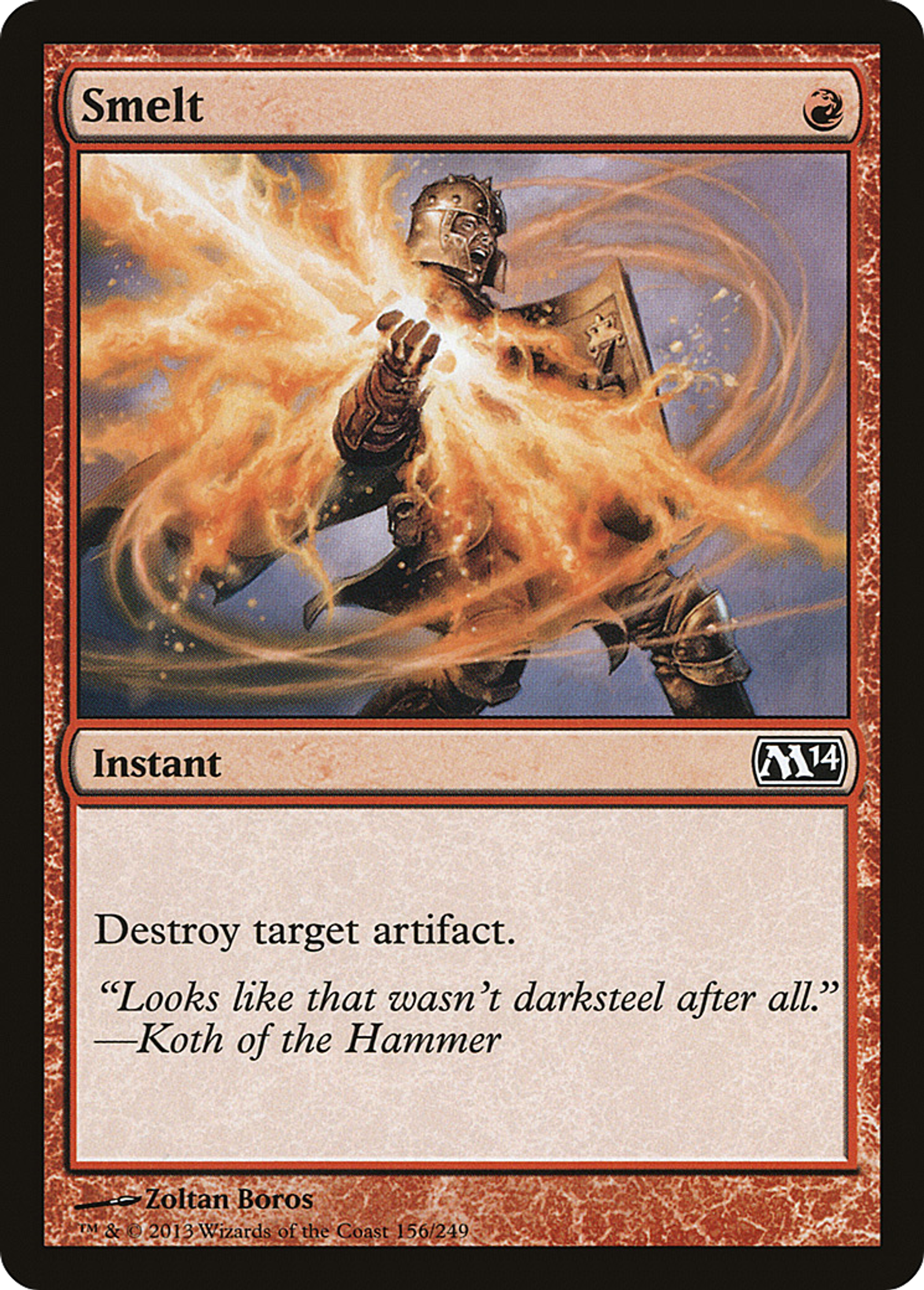 Smelt — Magic 2014 — Magic: The Gathering