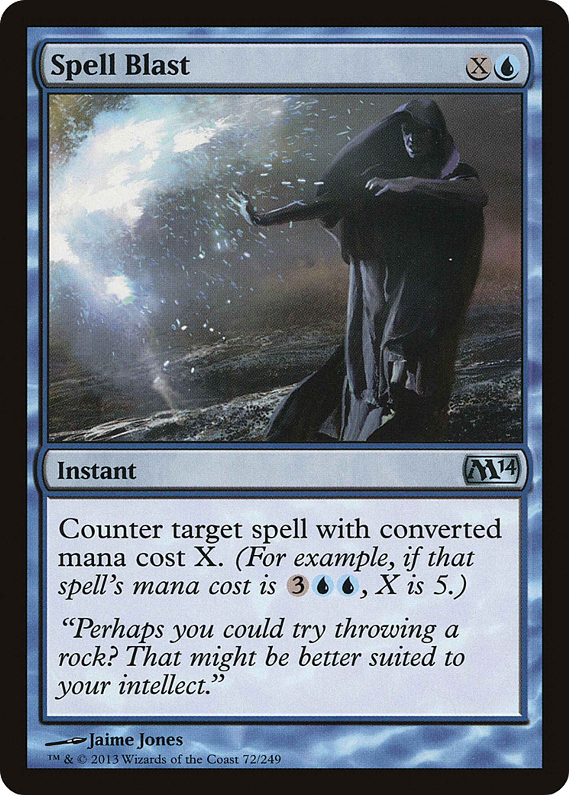 Spell Blast — Magic 2014 — Magic: The Gathering