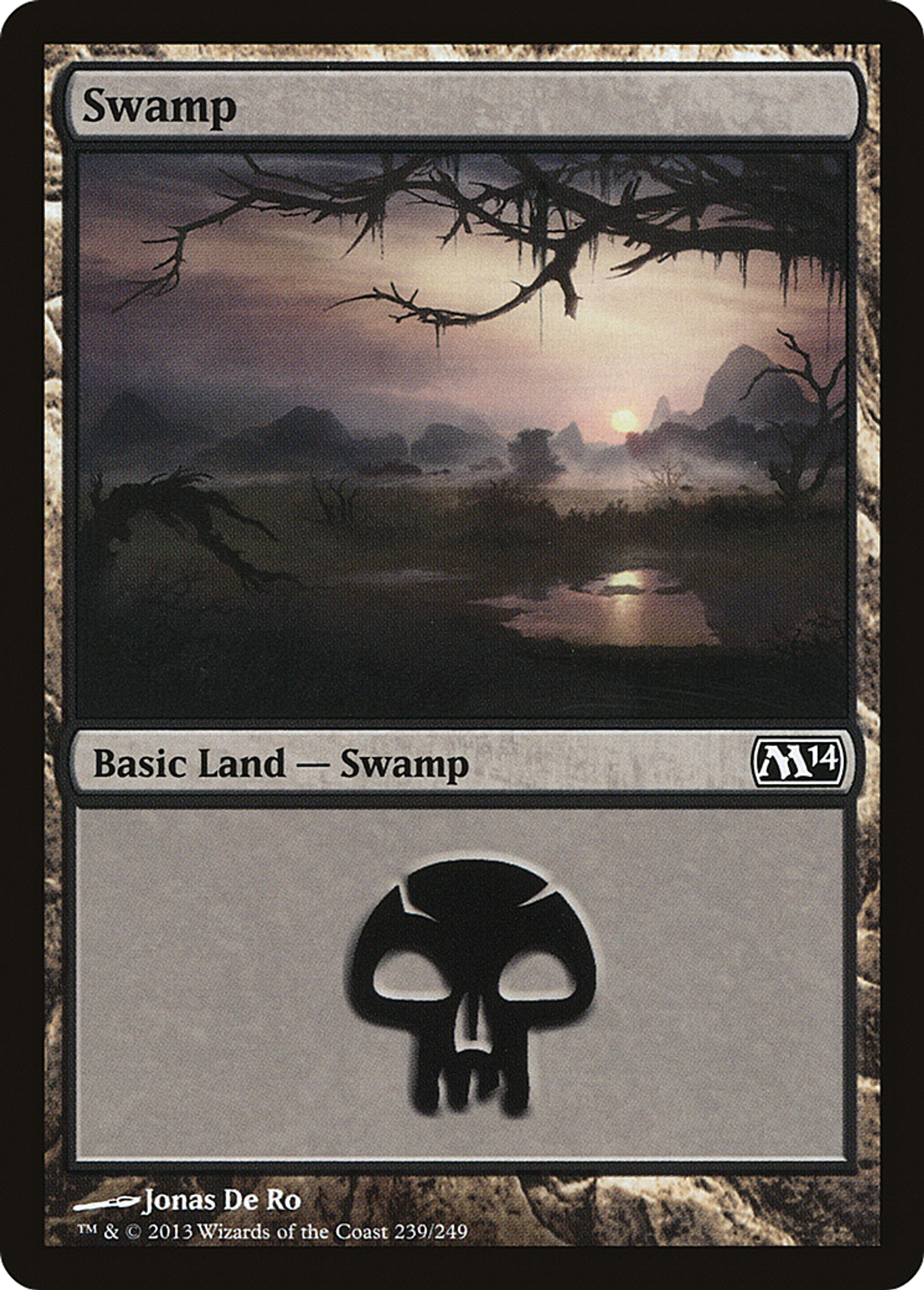 Swamp — Magic 2014 — Magic: The Gathering