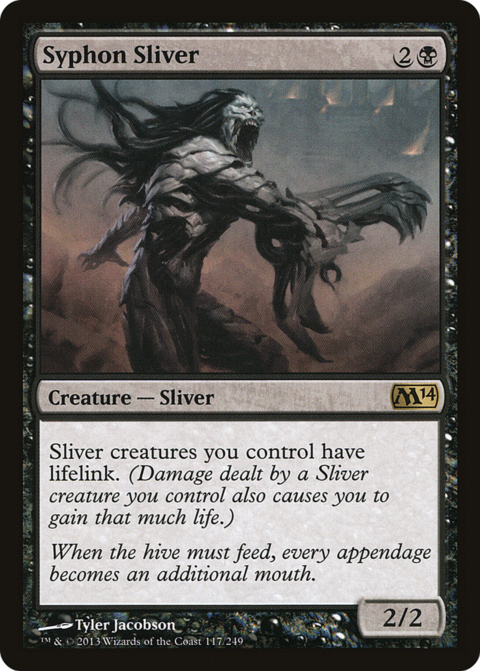 Syphon Sliver — Magic 2014 — Magic: The Gathering