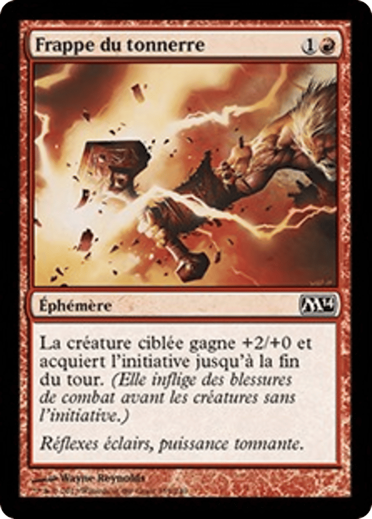 Frappe du tonnerre — Magic 2014 — Magic: The Gathering