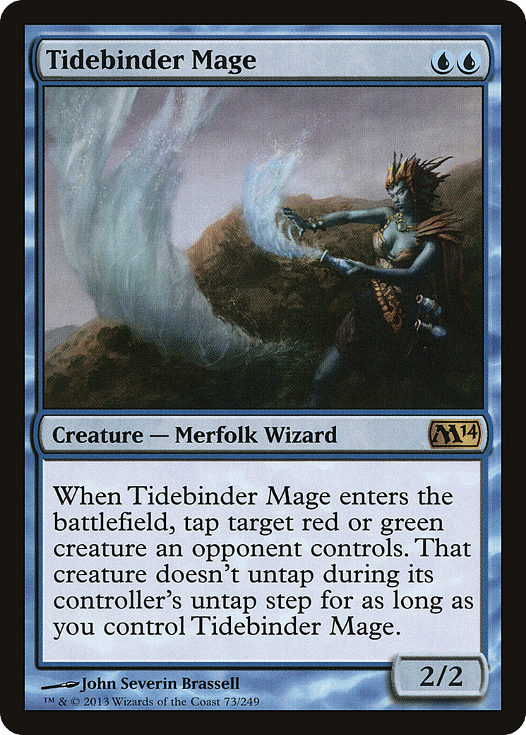 Tidebinder Mage — Magic 2014 — Magic: The Gathering