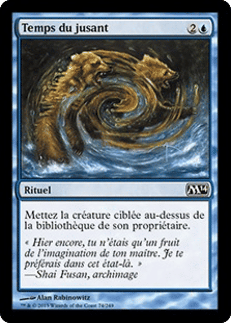 Temps du jusant — Magic 2014 — Magic: The Gathering
