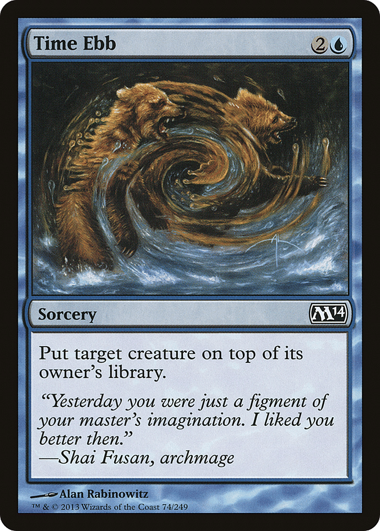 Time Ebb — Magic 2014 — Magic: The Gathering