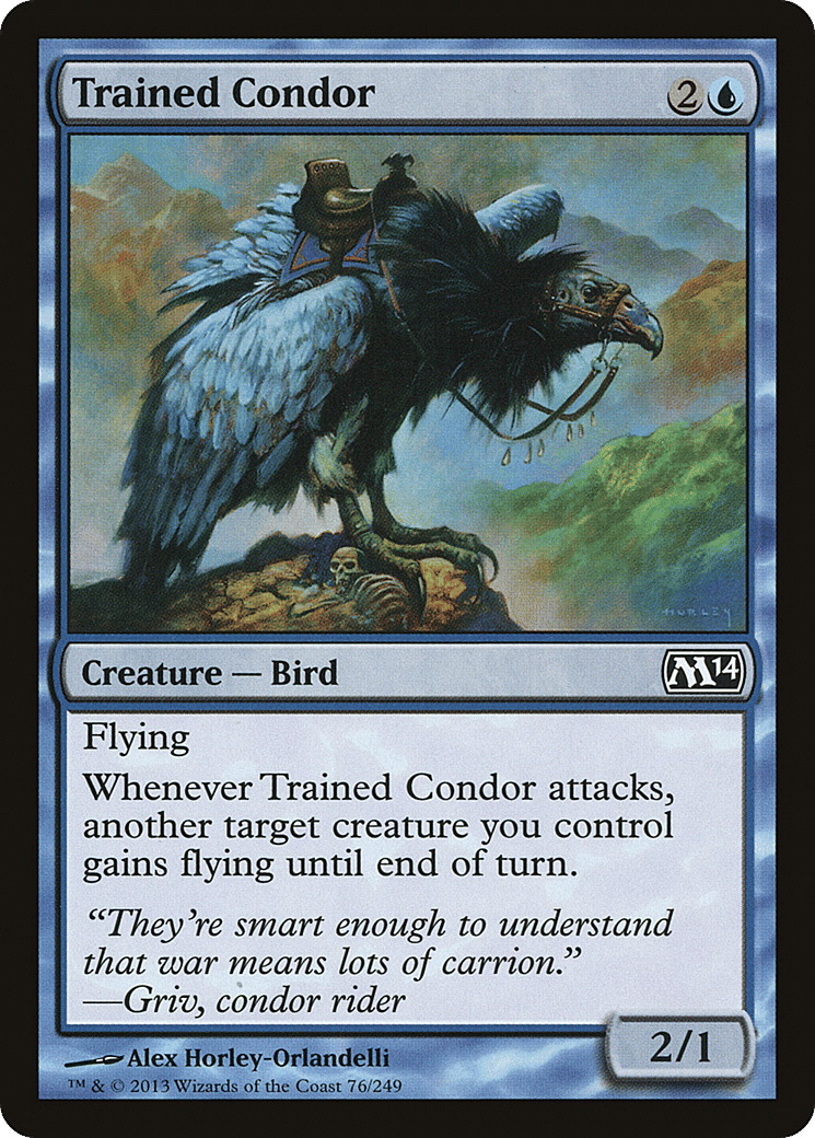 Trained Condor — Magic 2014 — Magic: The Gathering