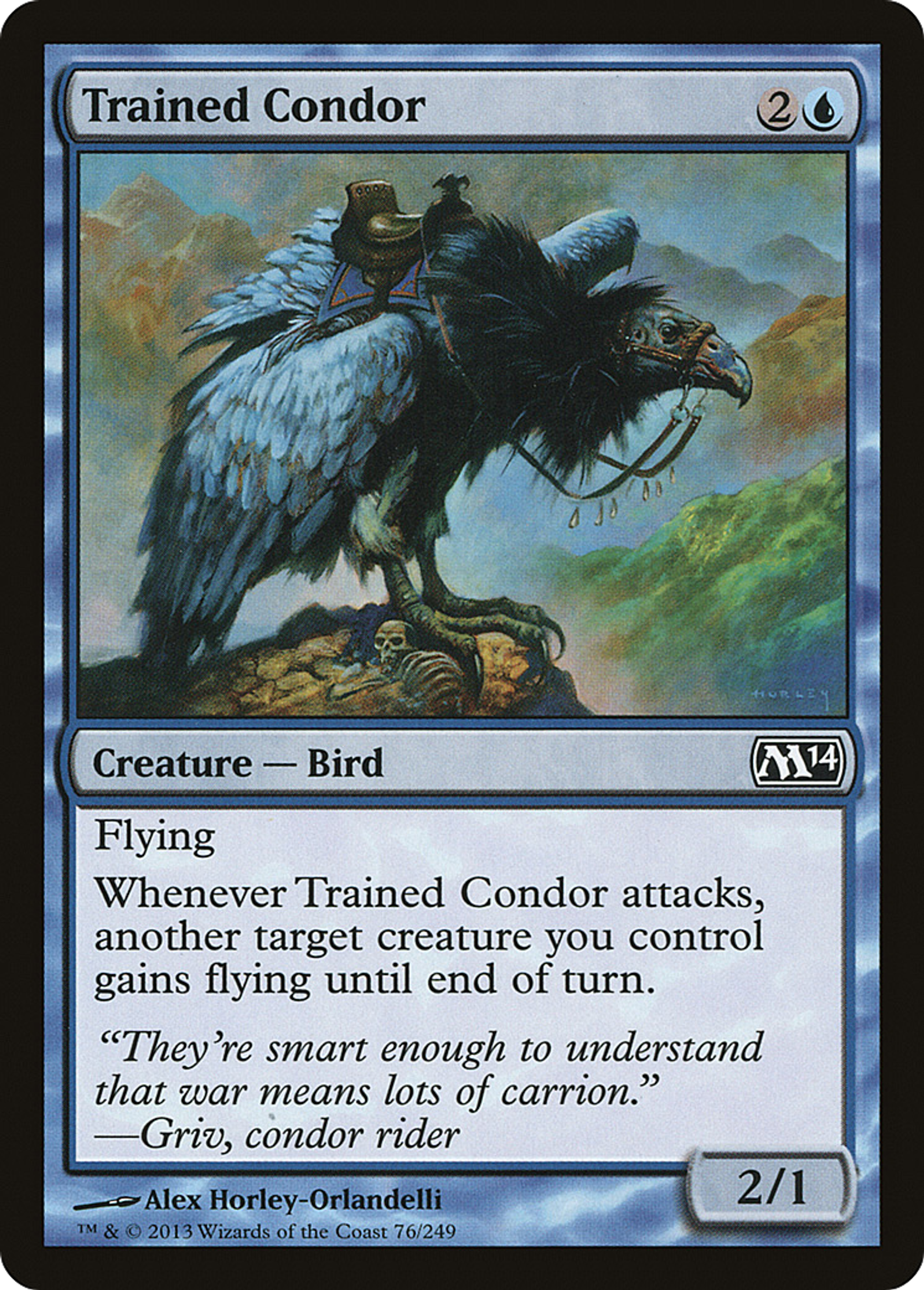Trained Condor — Magic 2014 — Magic: The Gathering