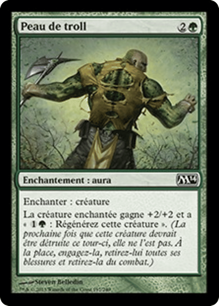 Peau de troll — Magic 2014 — Magic: The Gathering