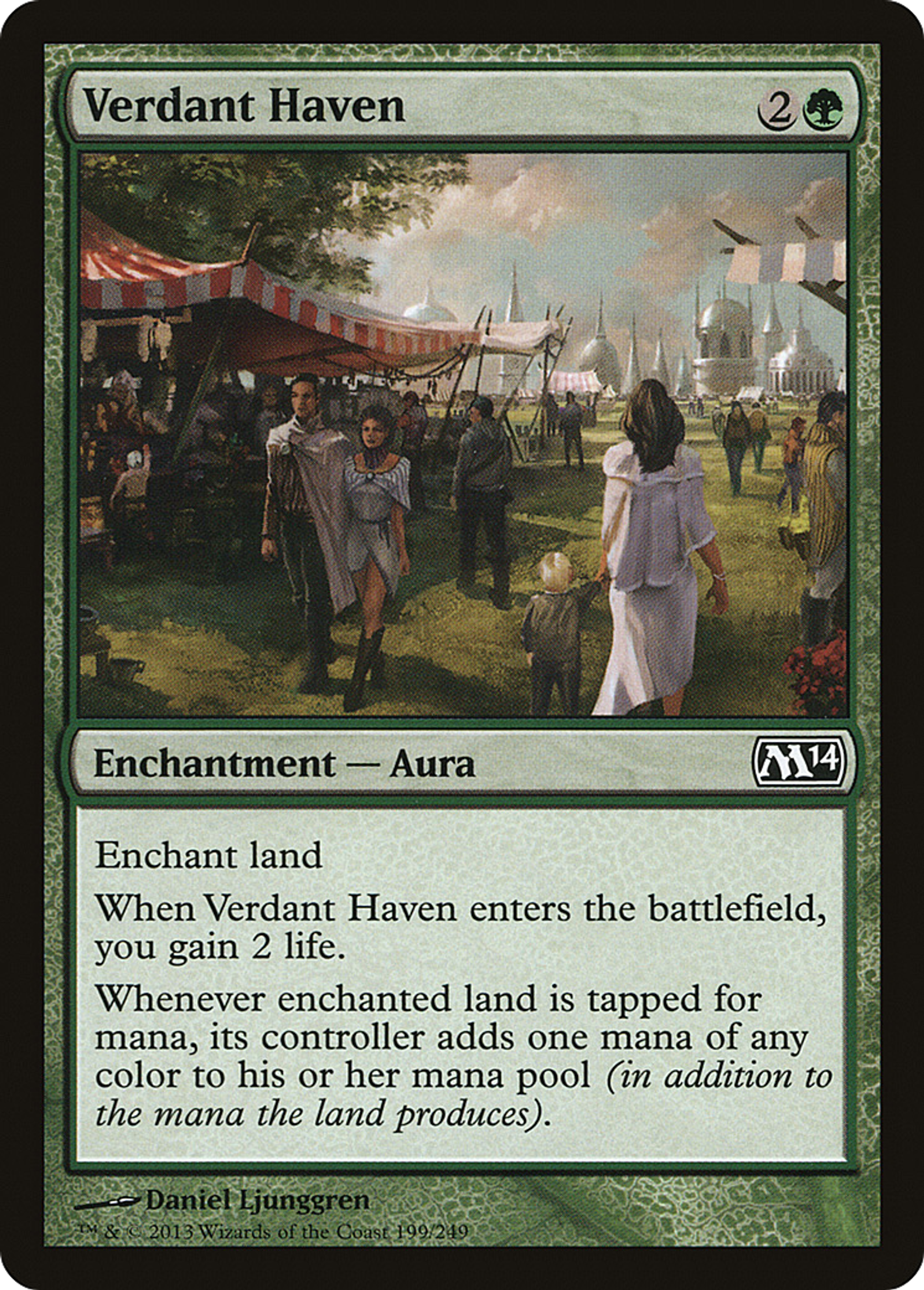 Verdant Haven — Magic 2014 — Magic: The Gathering
