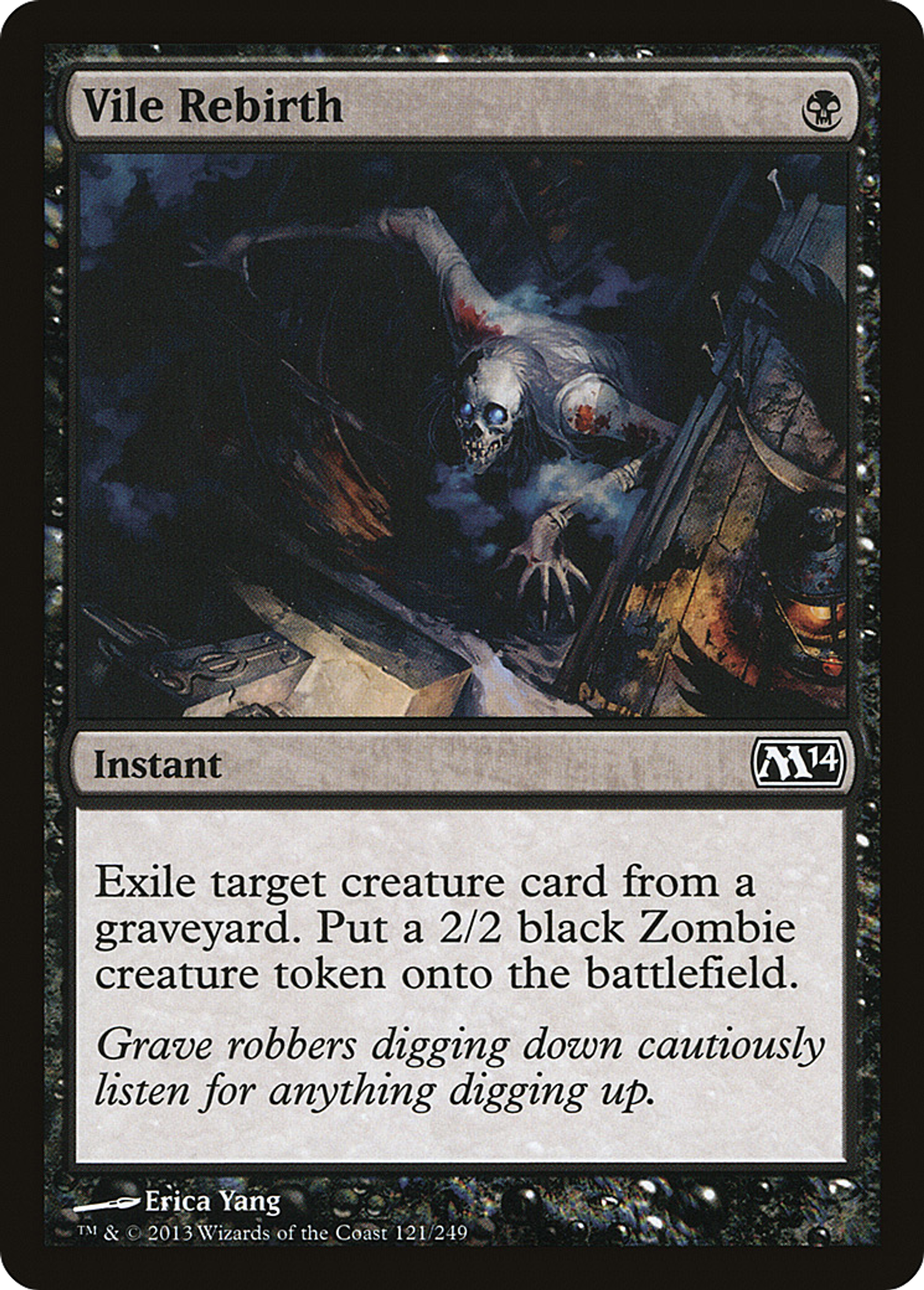 Vile Rebirth — Magic 2014 — Magic: The Gathering