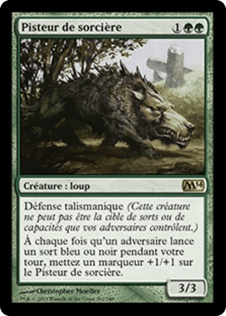 Pisteur de sorcière — Magic 2014 — Magic: The Gathering