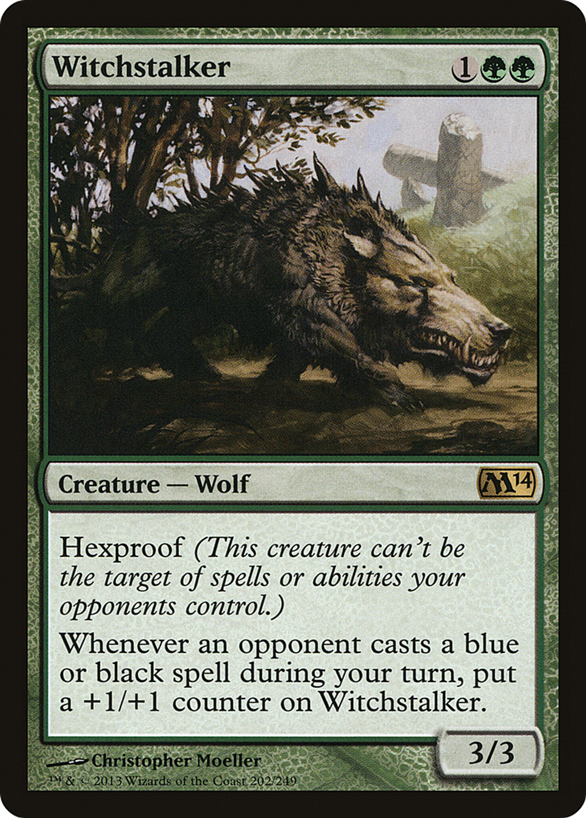 Witchstalker — Magic 2014 — Magic: The Gathering