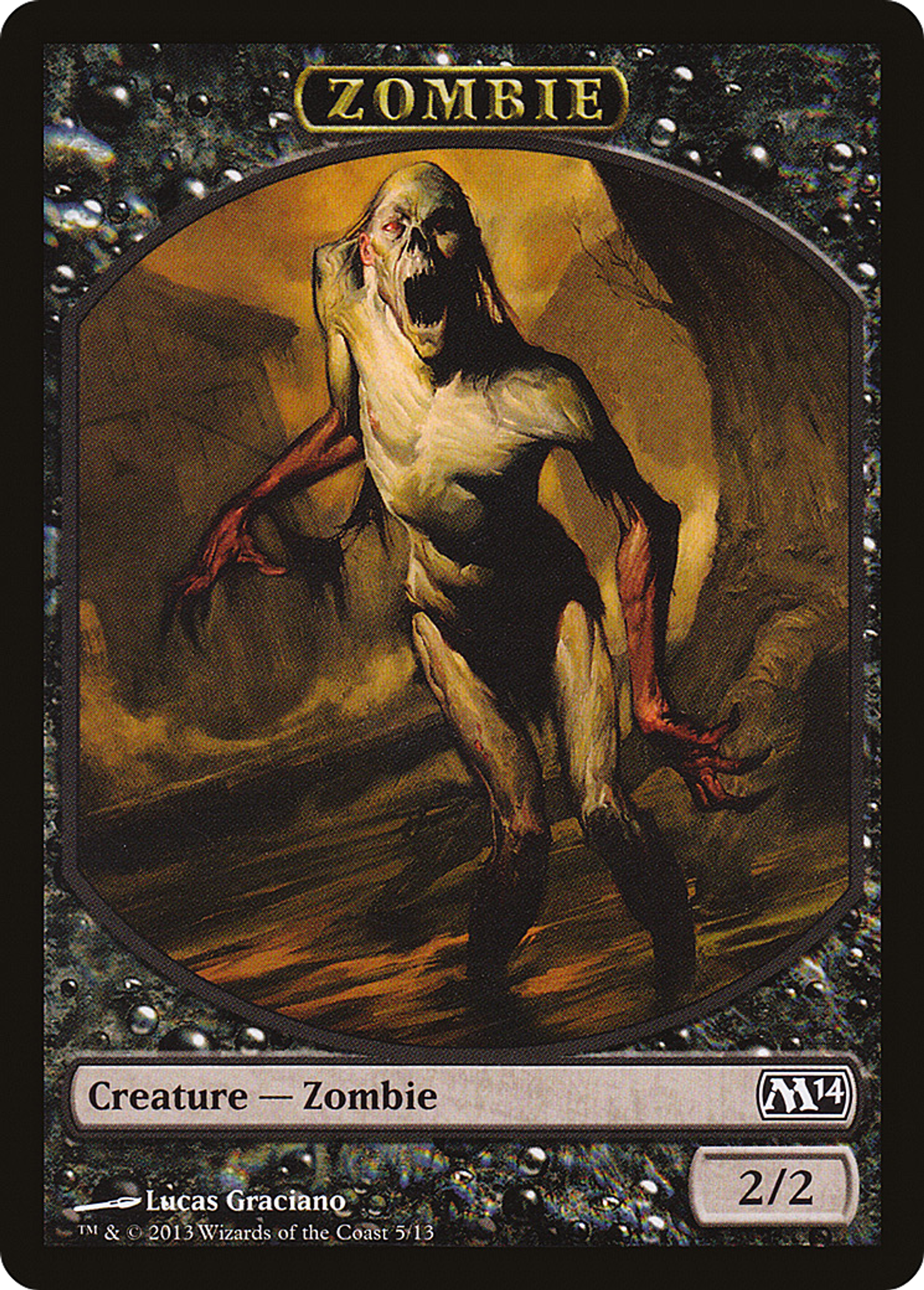 Zombie — Magic 2014 — Magic: The Gathering