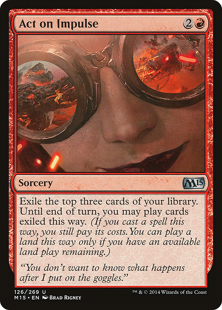 Act on Impulse — Magic 2015 — Magic: The Gathering