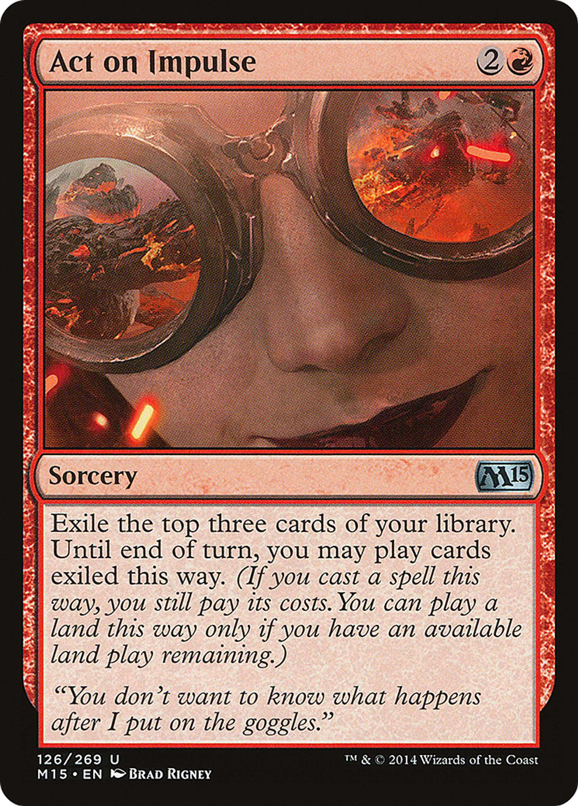 Act on Impulse — Magic 2015 — Magic: The Gathering