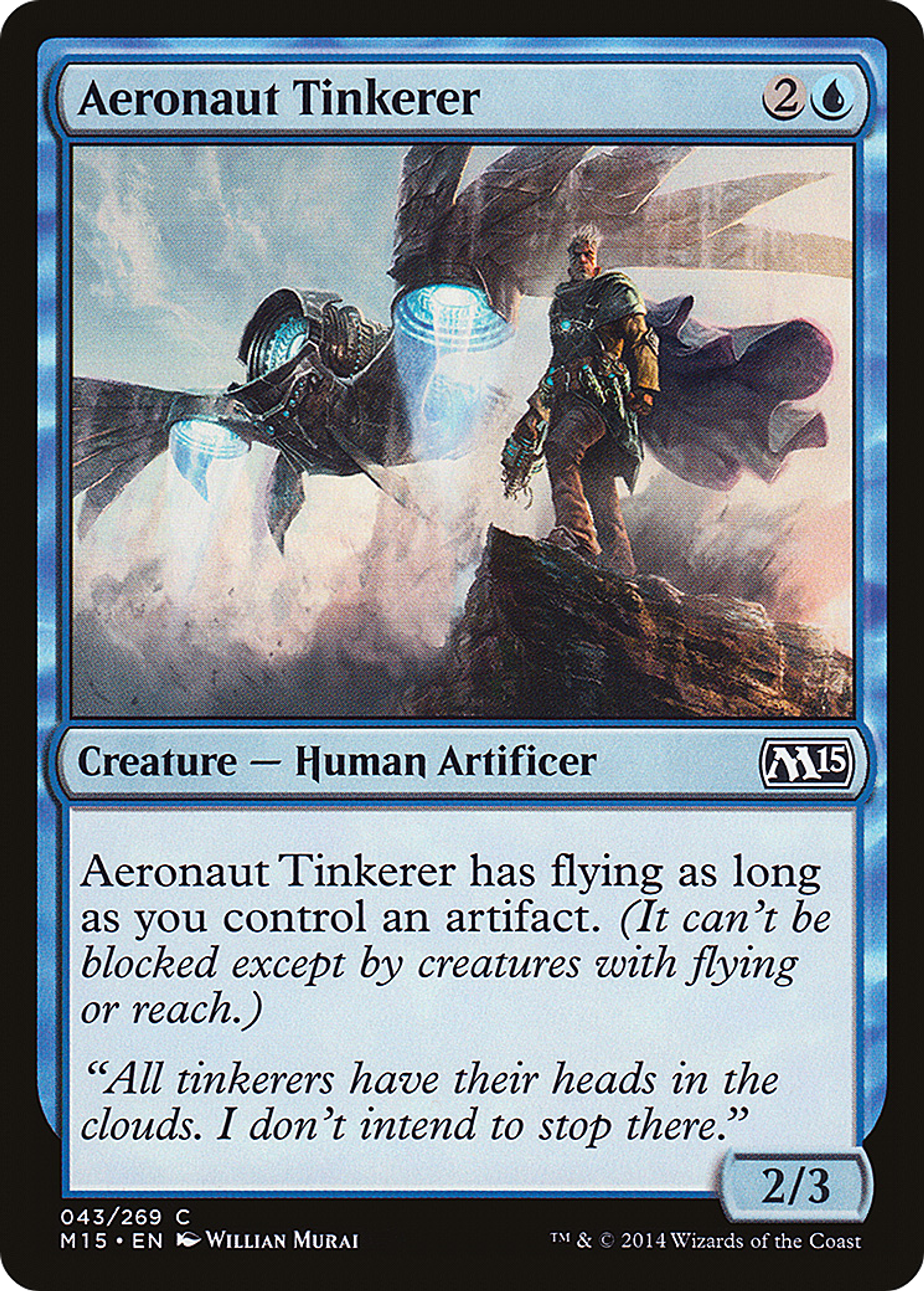 Aeronaut Tinkerer — Magic 2015 — Magic: The Gathering