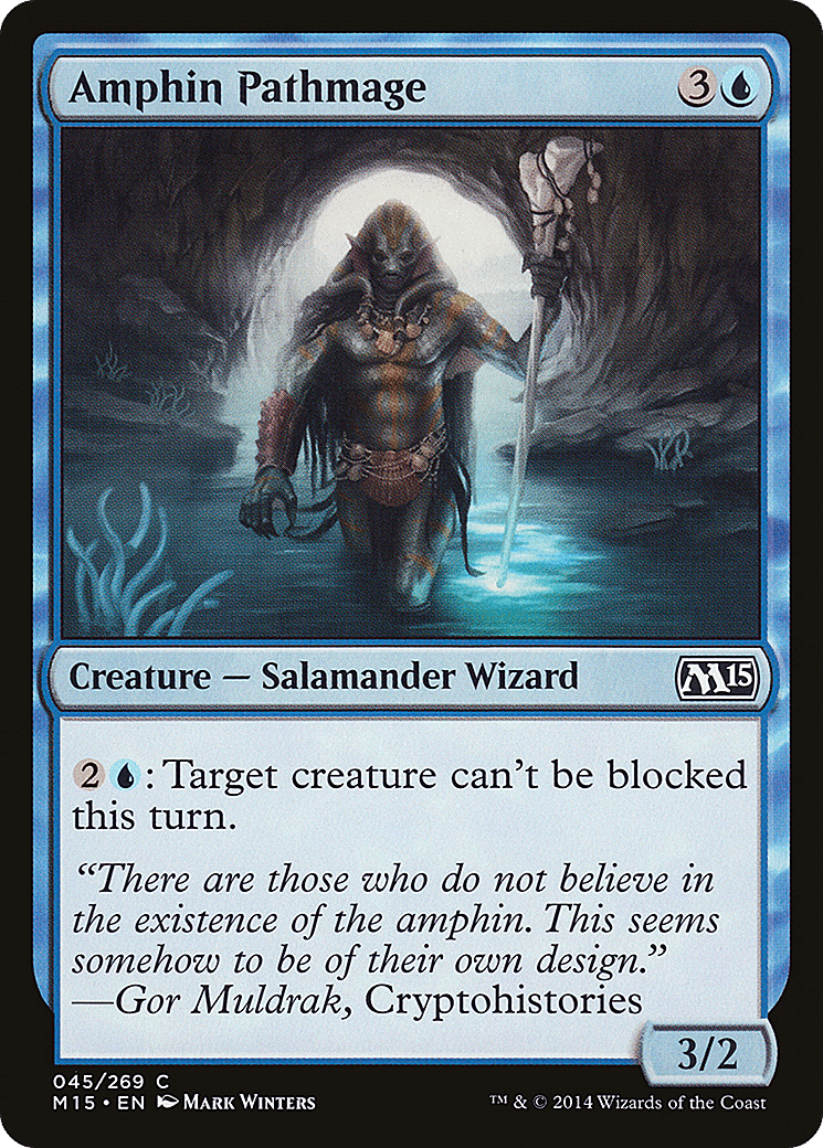 Amphin Pathmage — Magic 2015 — Magic: The Gathering