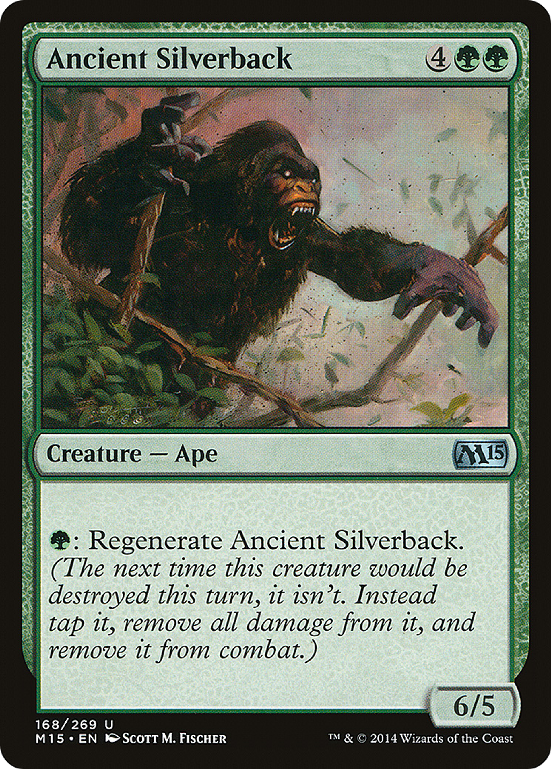Ancient Silverback — Magic 2015 — Magic: The Gathering