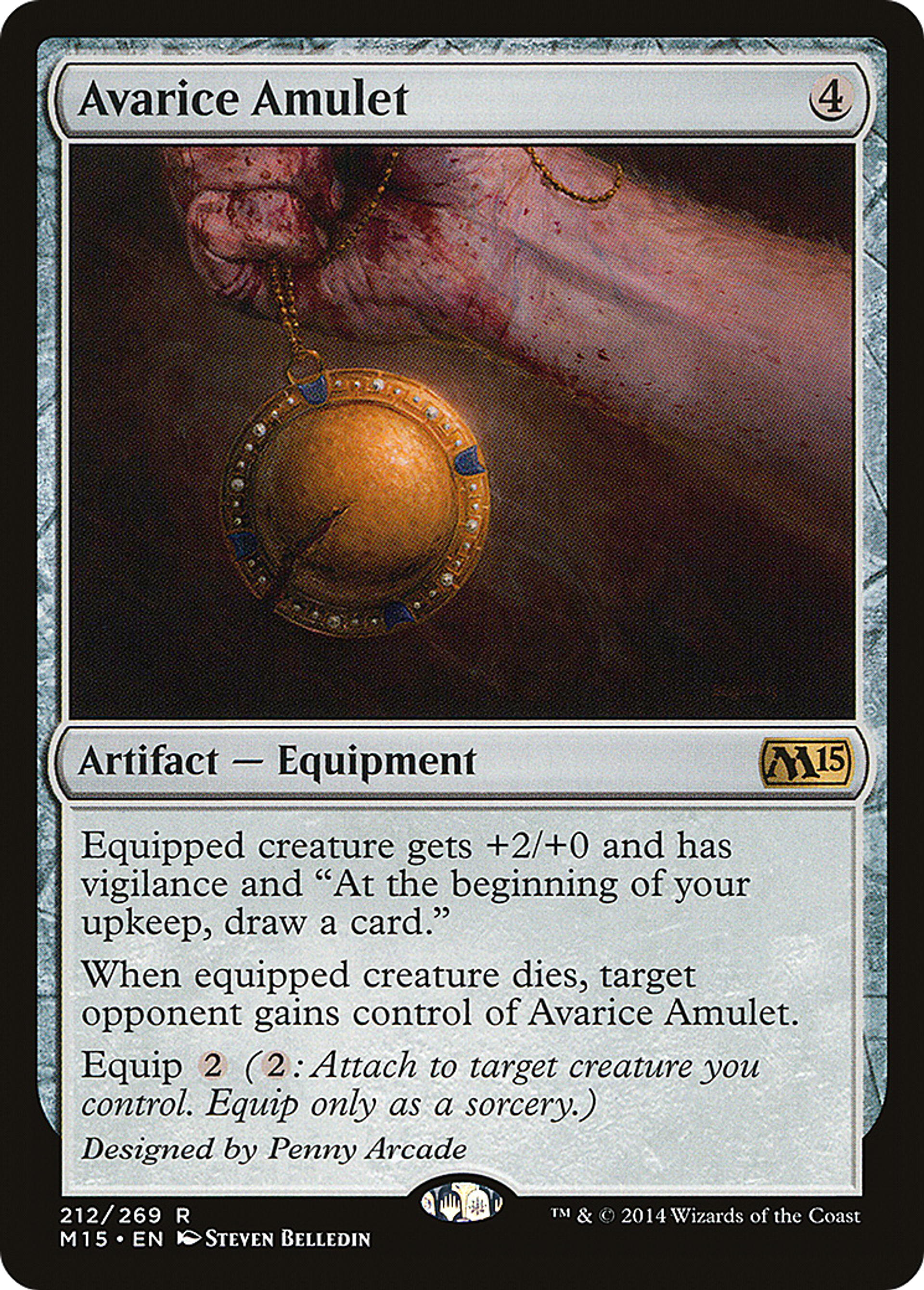 Avarice Amulet — Magic 2015 — Magic: The Gathering