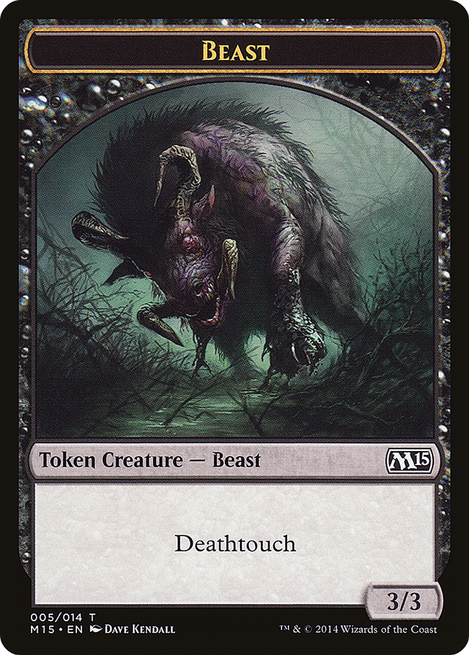 Beast — Magic 2015 — Magic: The Gathering