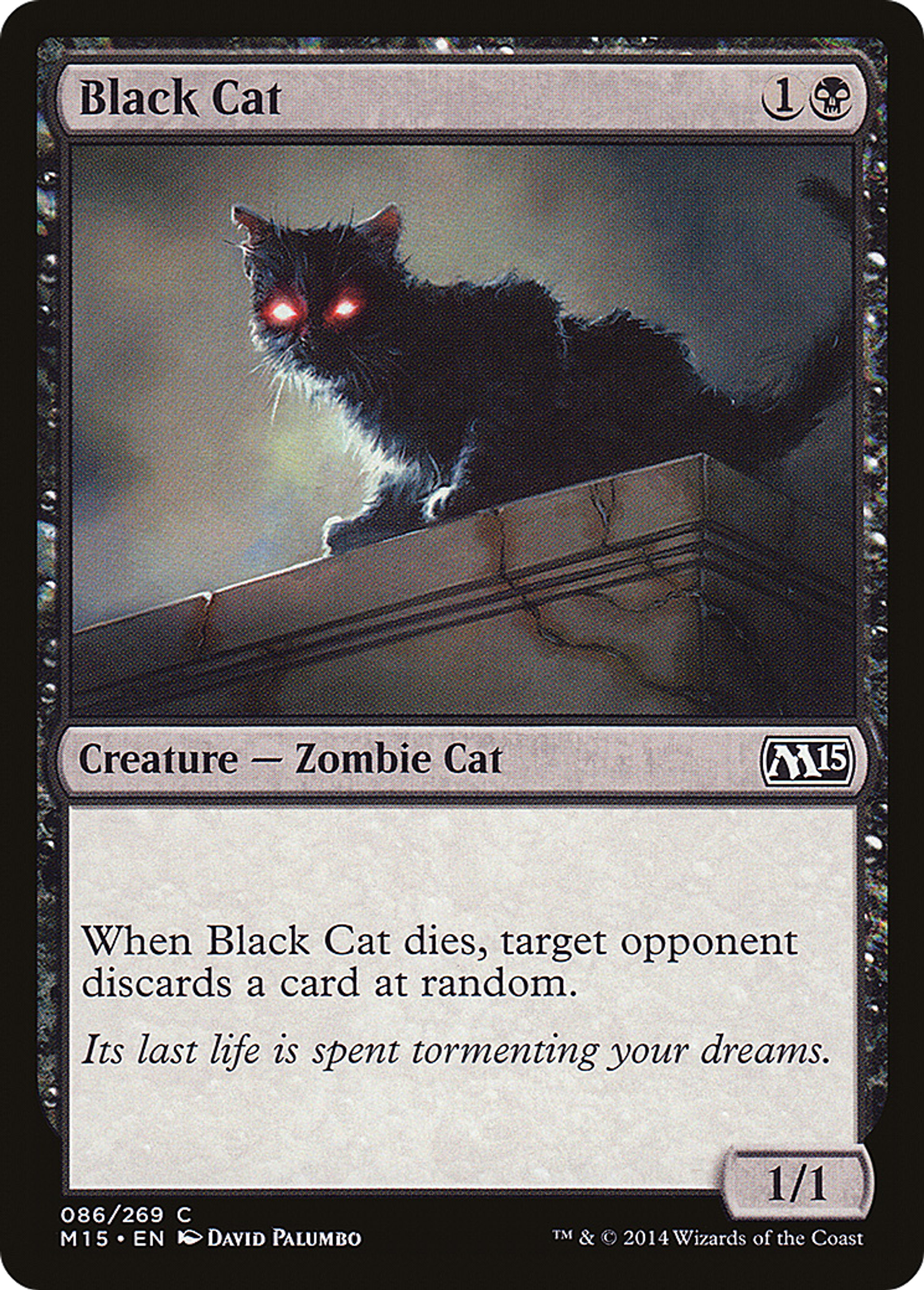 Black Cat — Magic 2015 — Magic: The Gathering
