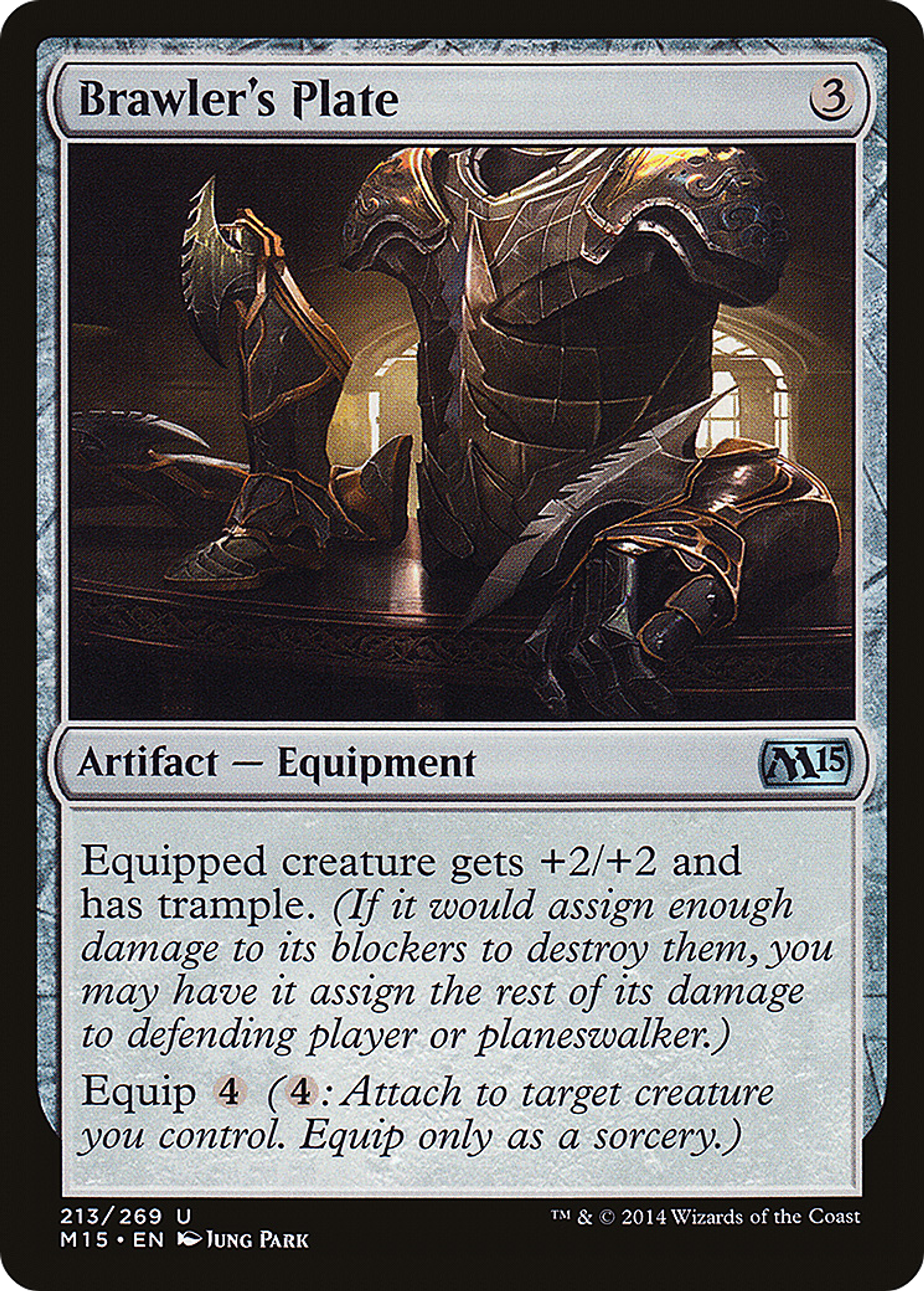 Brawler's Plate — Magic 2015 — Magic: The Gathering