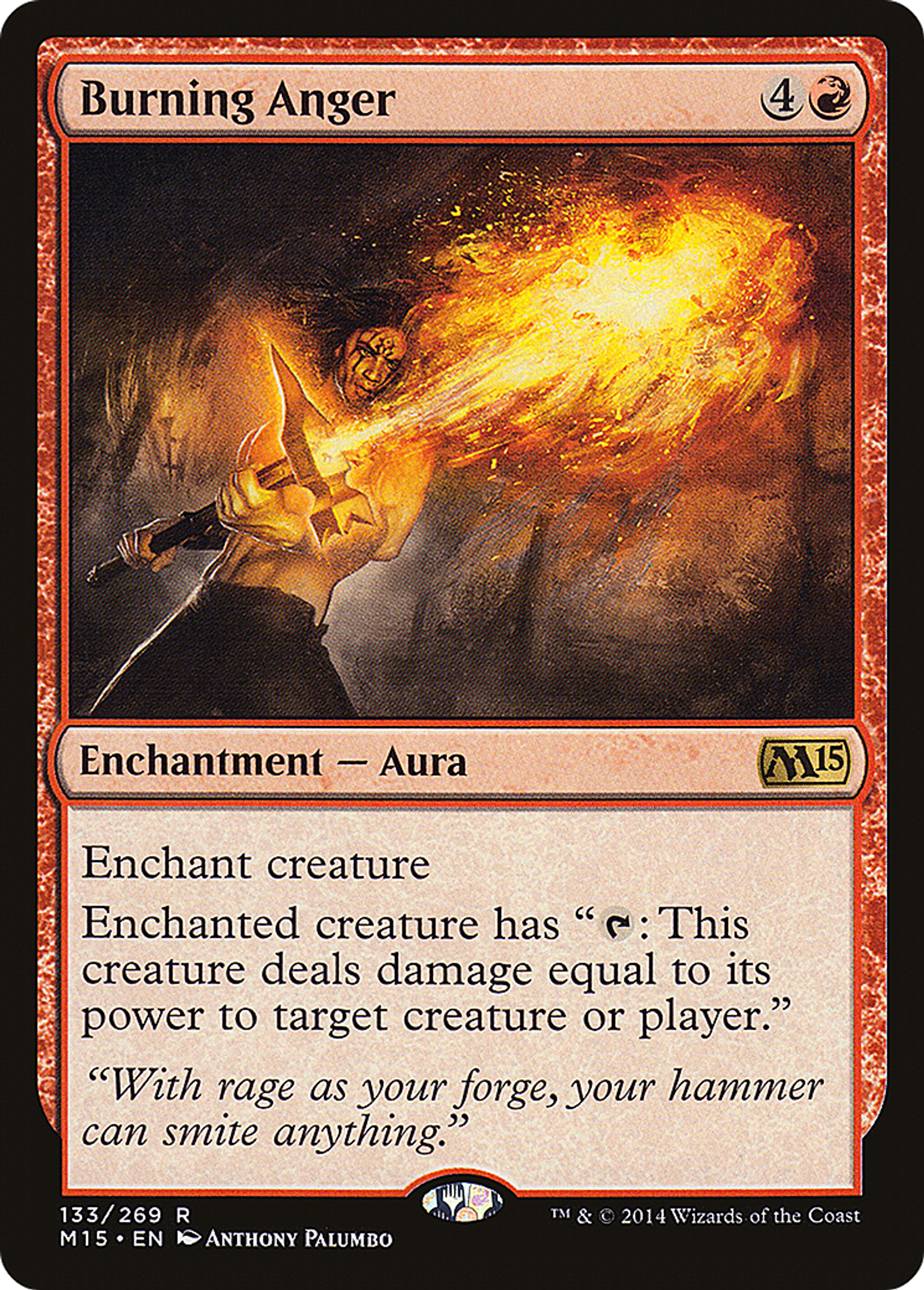 Burning Anger — Magic 2015 — Magic: The Gathering