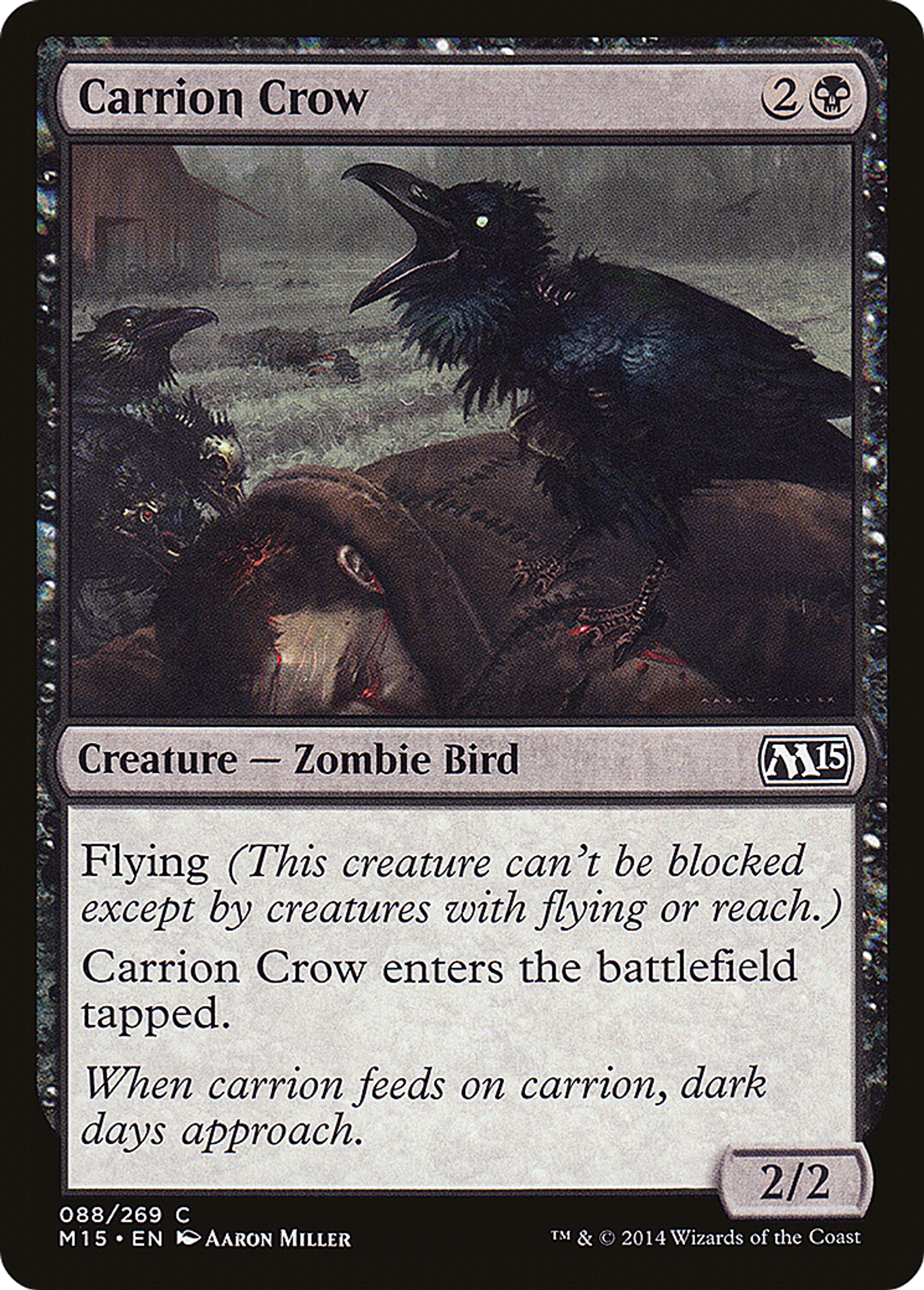 Carrion Crow — Magic 2015 — Magic: The Gathering
