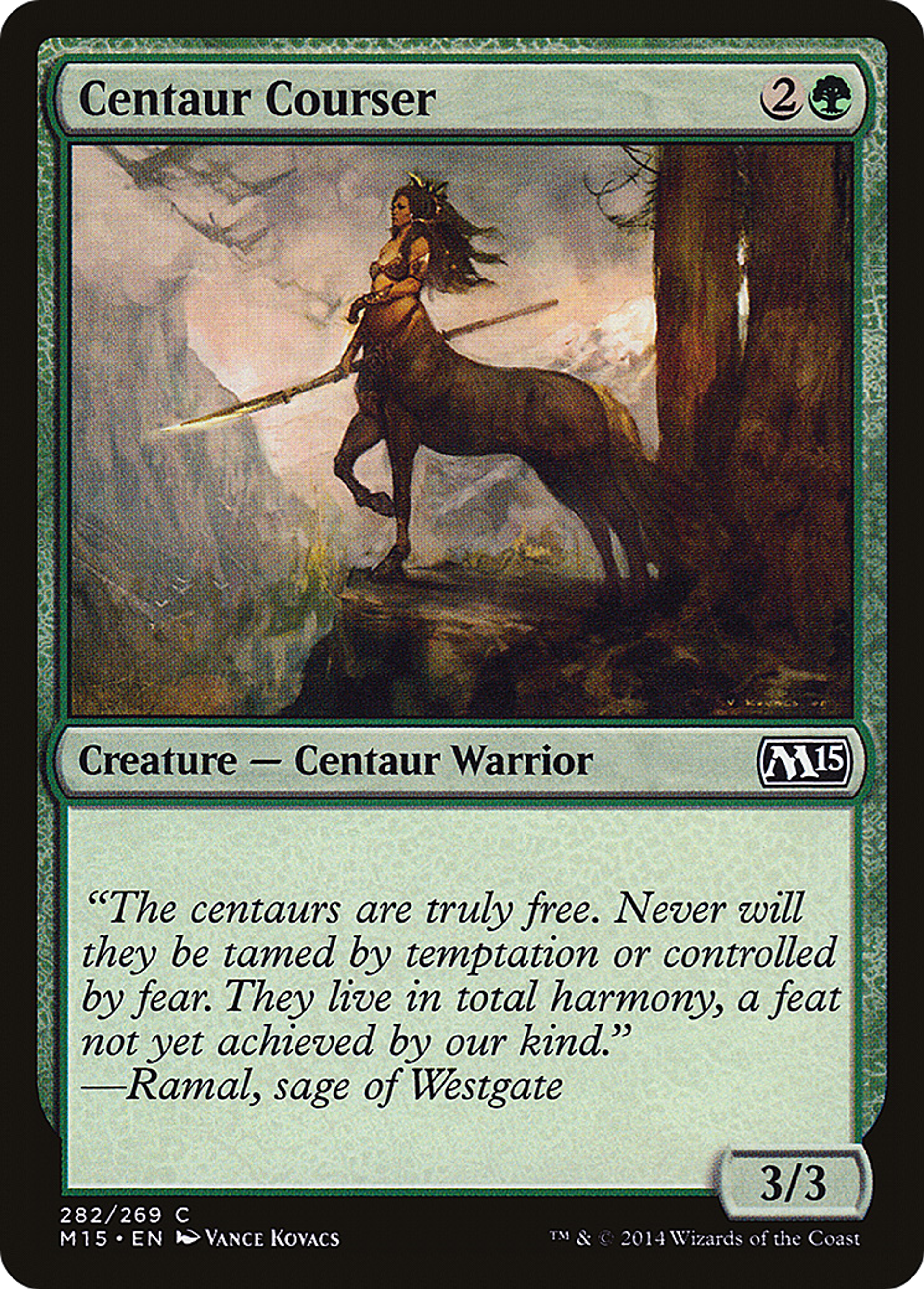 Centaur Courser — Magic 2015 — Magic: The Gathering