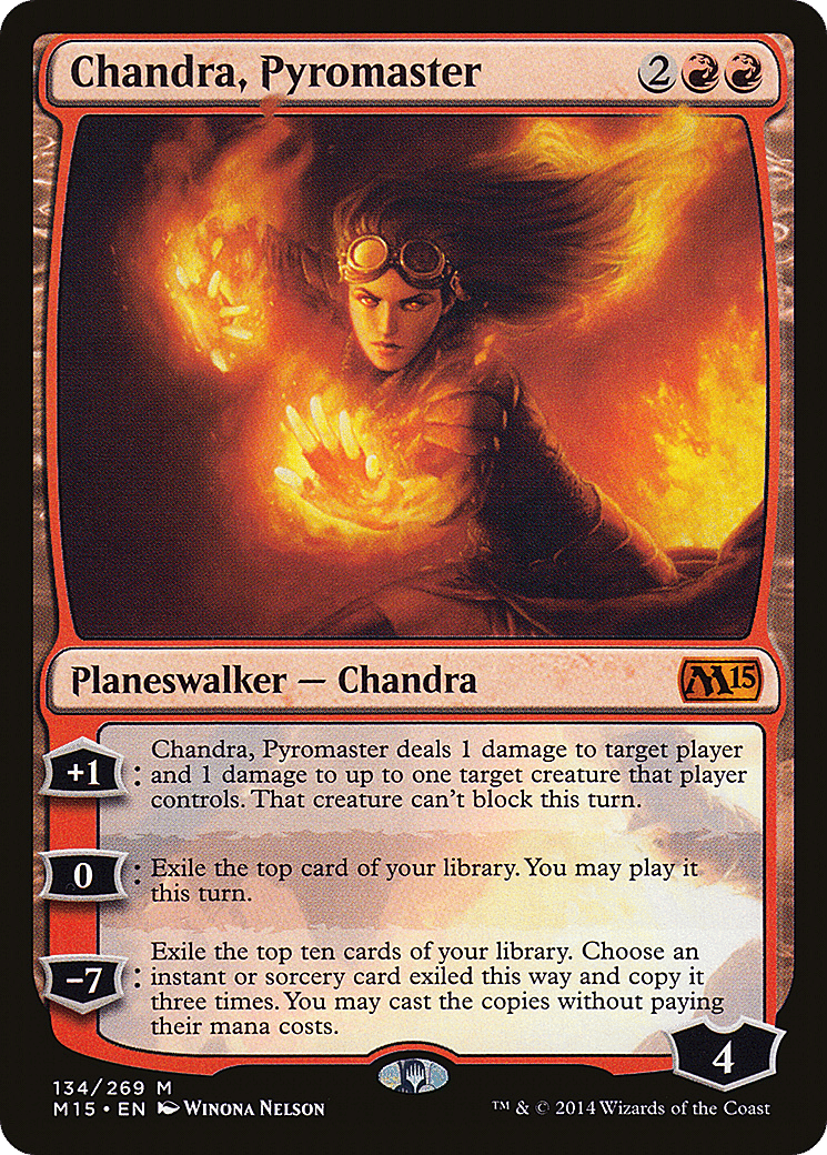 Chandra, Pyromaster — Magic 2015 — Magic: The Gathering