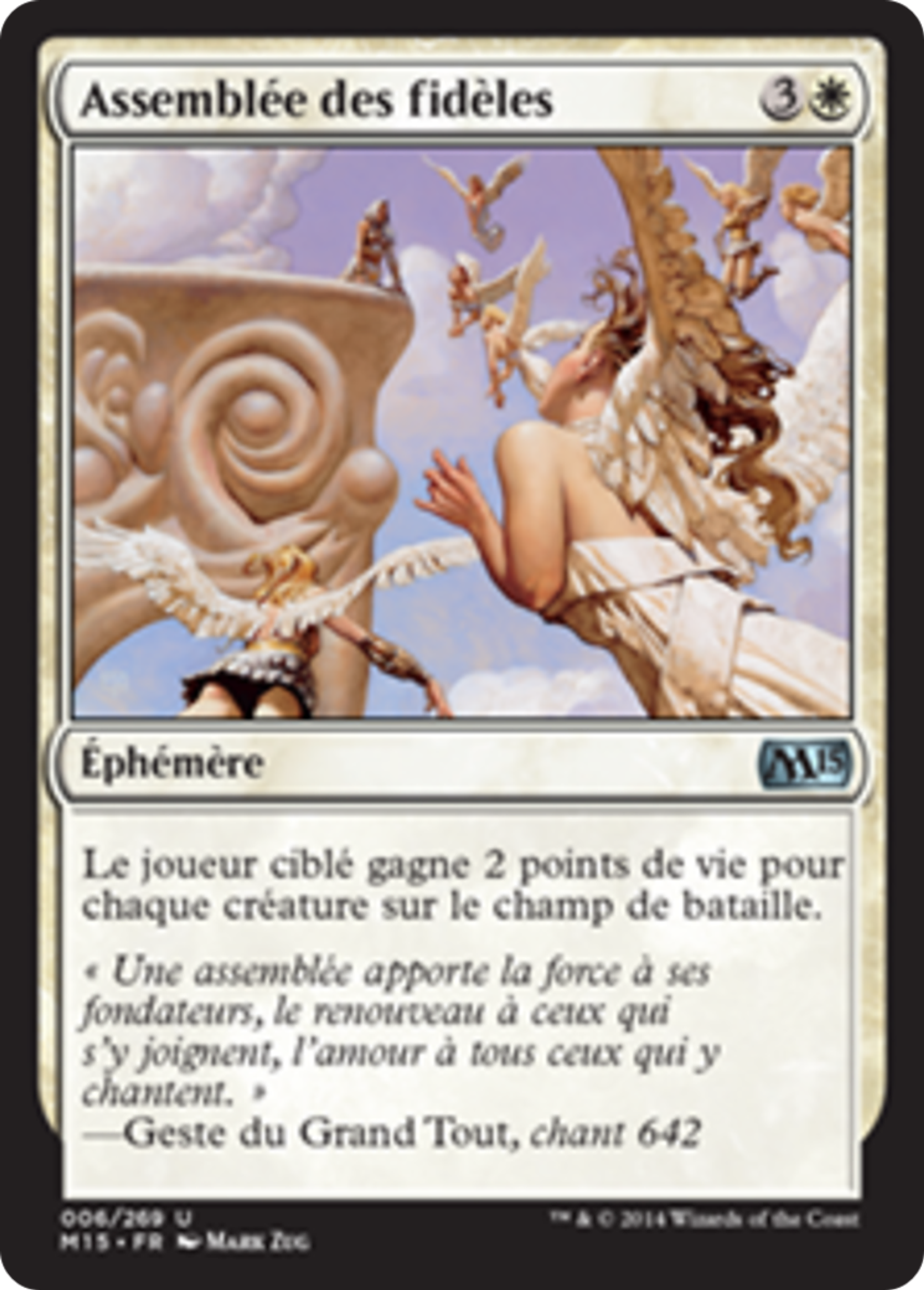 Assemblée des fidèles — Magic 2015 — Magic: The Gathering
