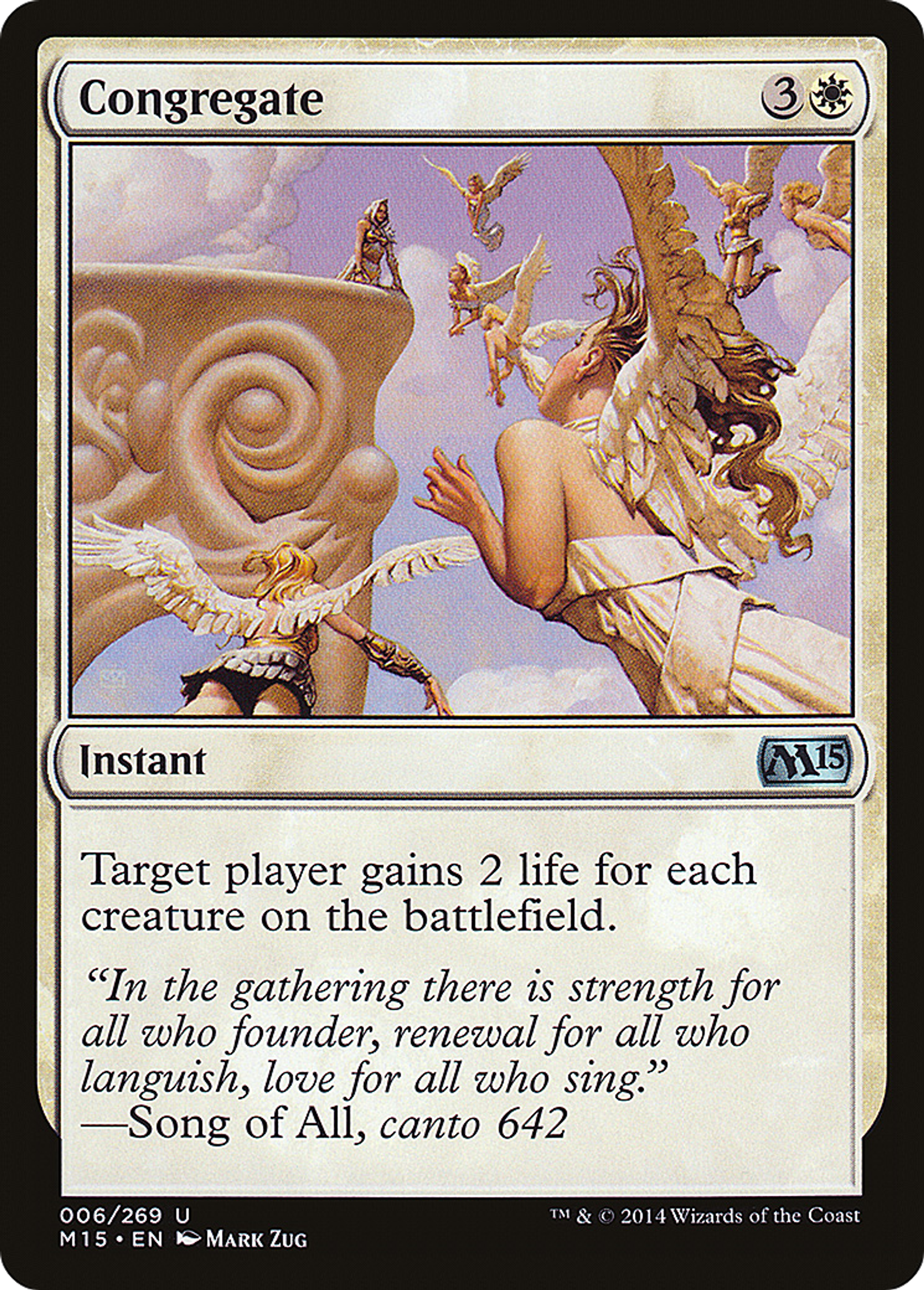 Assemblée des fidèles — Magic 2015 — Magic: The Gathering