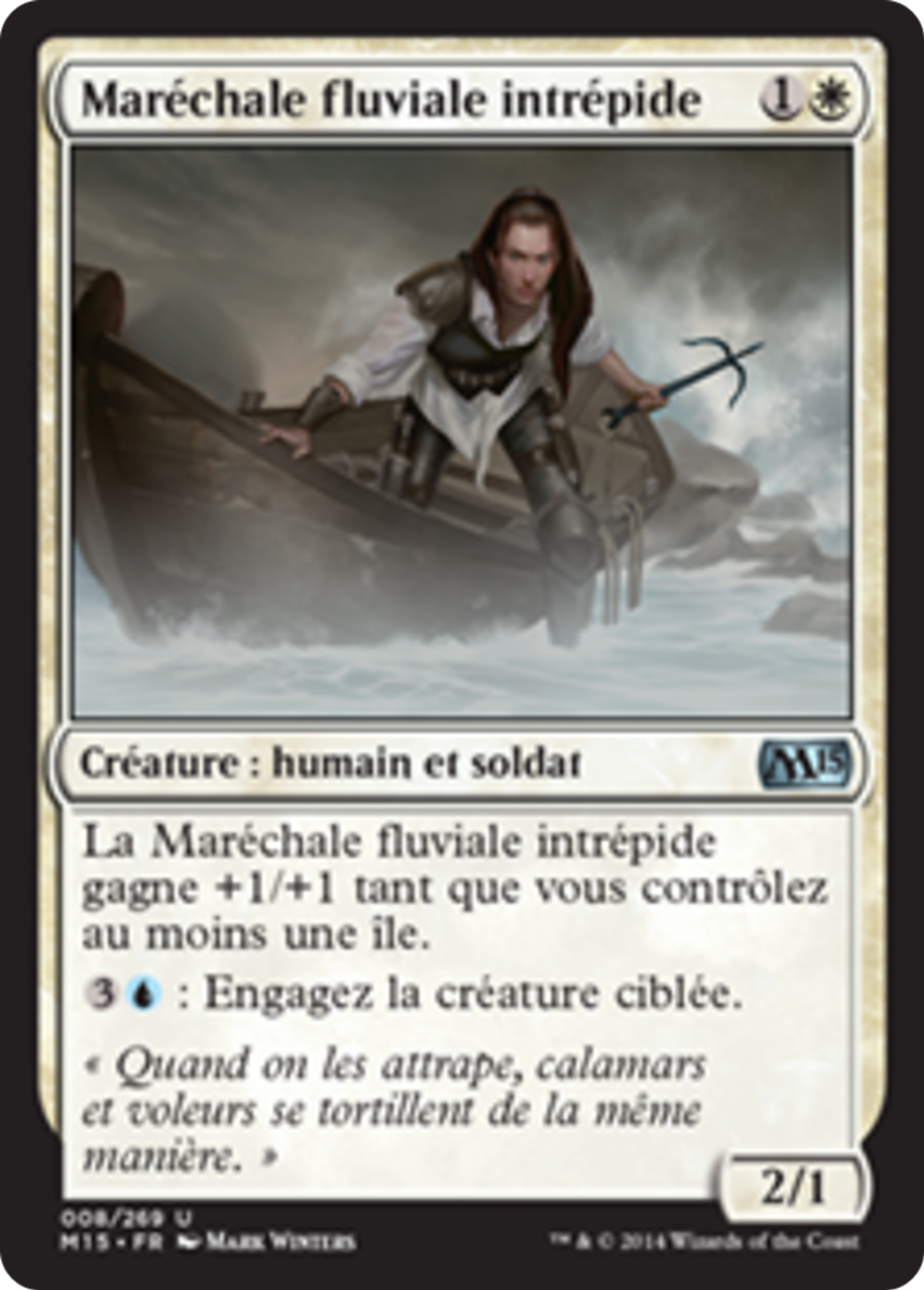 Maréchale fluviale intrépide — Magic 2015 — Magic: The Gathering