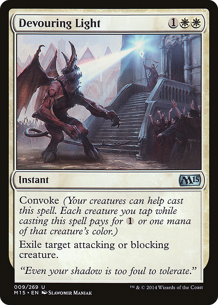 Devouring Light — Magic 2015 — Magic: The Gathering