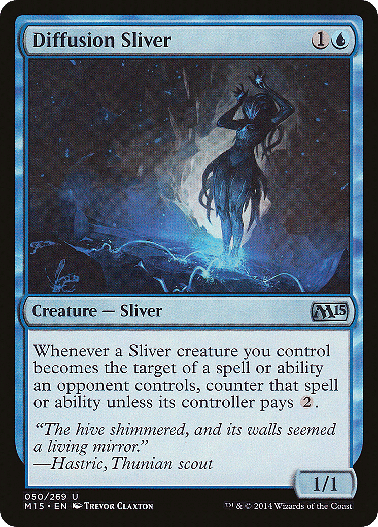 Diffusion Sliver — Magic 2015 — Magic: The Gathering