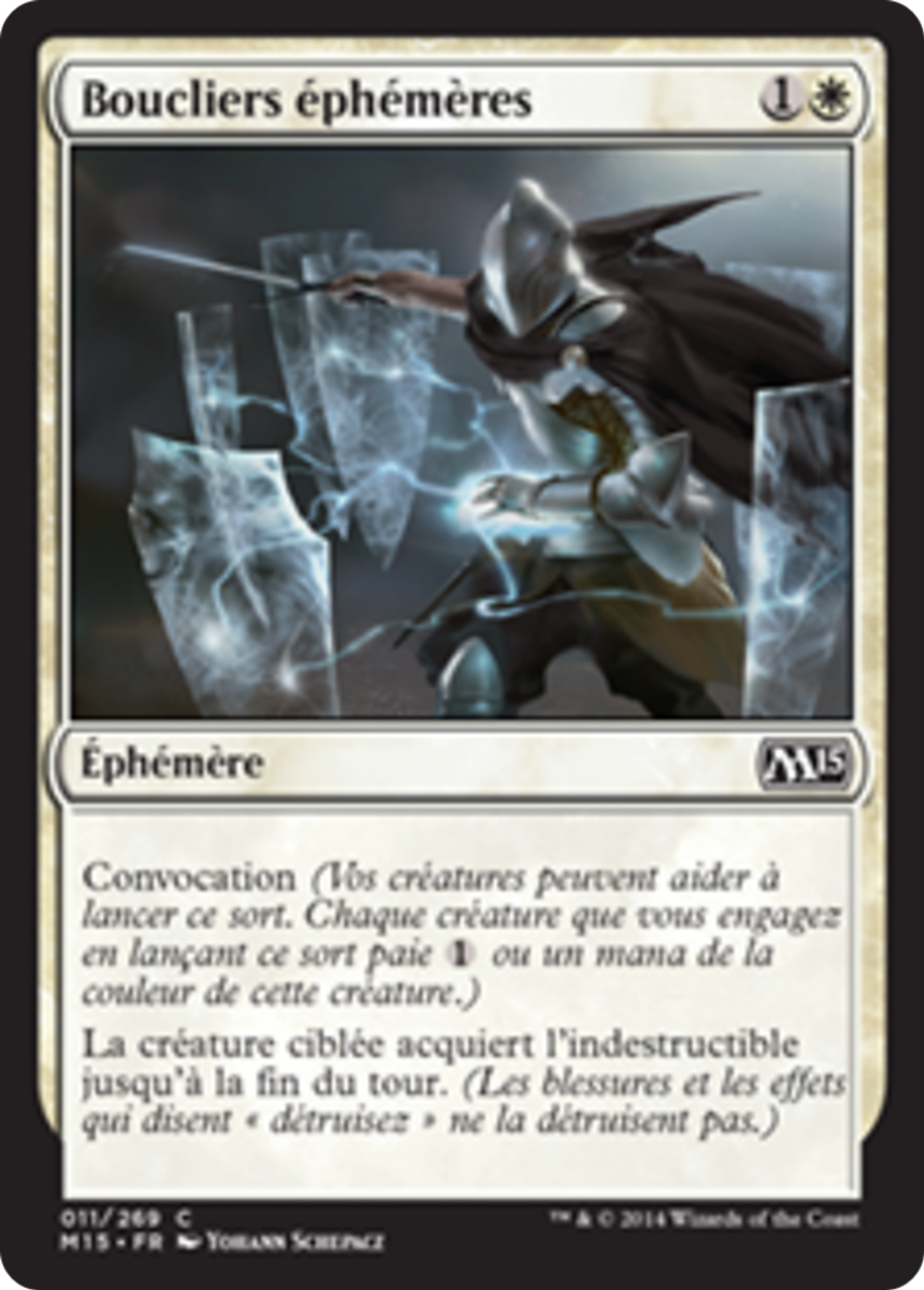 Boucliers éphémères — Magic 2015 — Magic: The Gathering