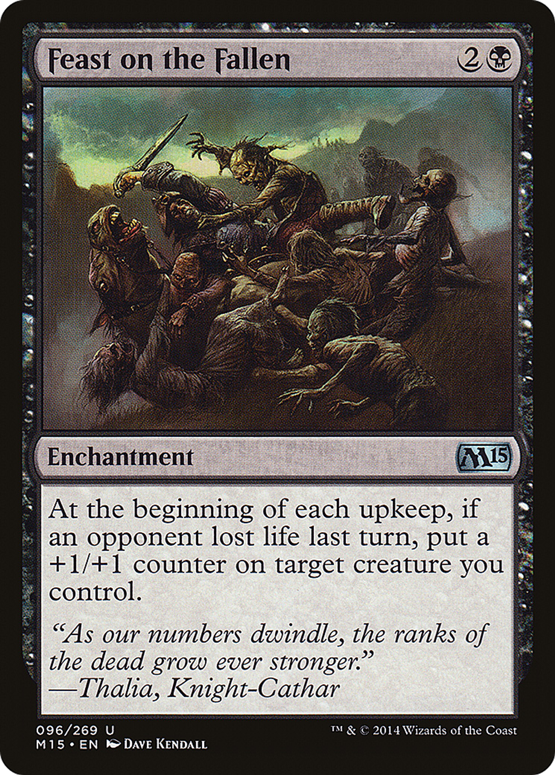 Feast on the Fallen — Magic 2015 — Magic: The Gathering