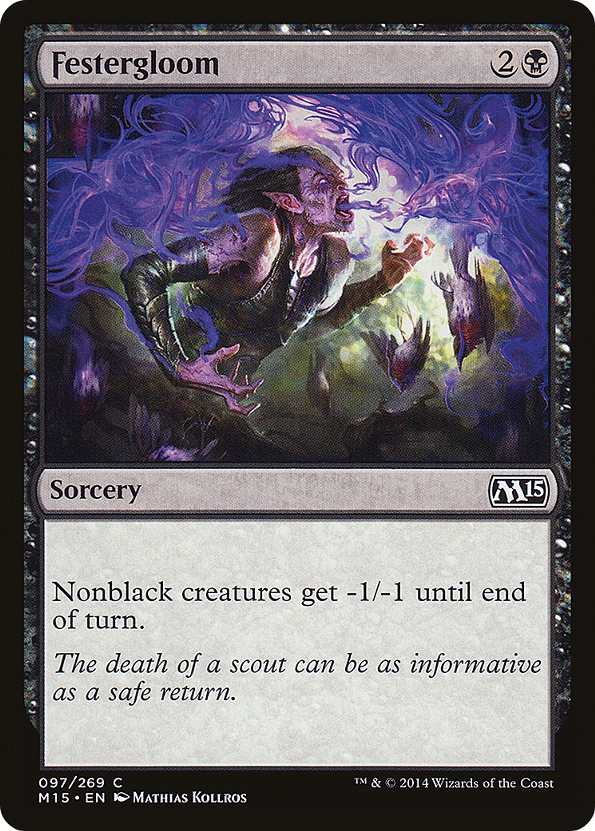 Festergloom — Magic 2015 — Magic: The Gathering
