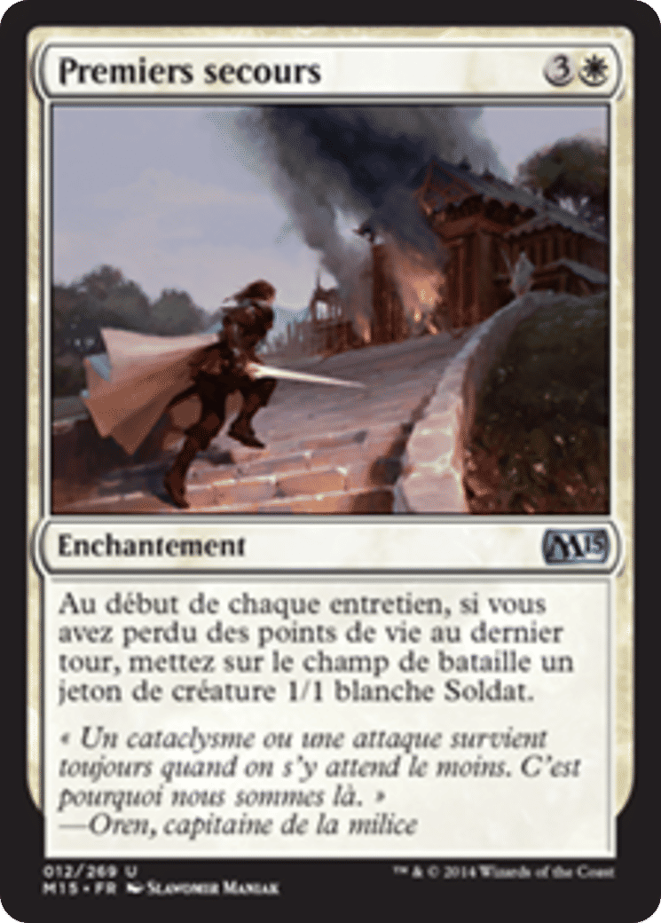 Premiers secours — Magic 2015 — Magic: The Gathering