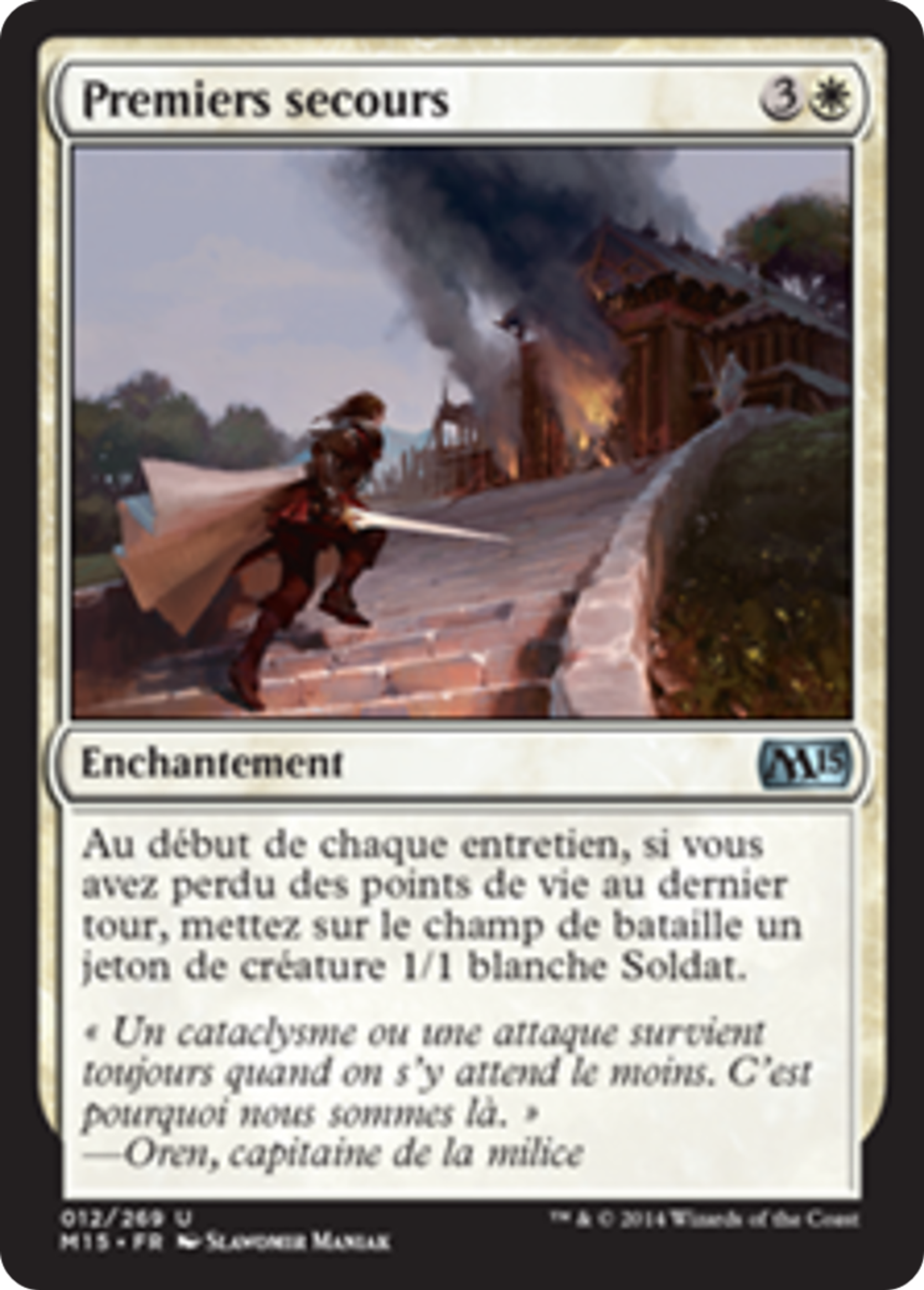 Premiers secours — Magic 2015 — Magic: The Gathering