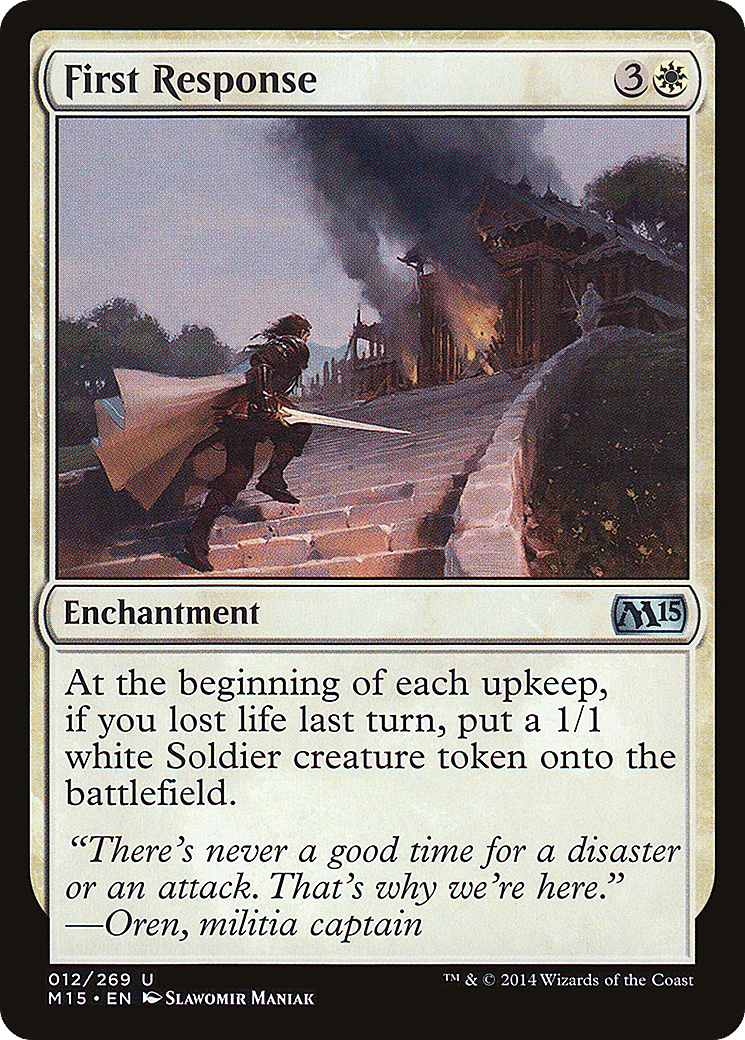 First Response — Magic 2015 — Magic: The Gathering