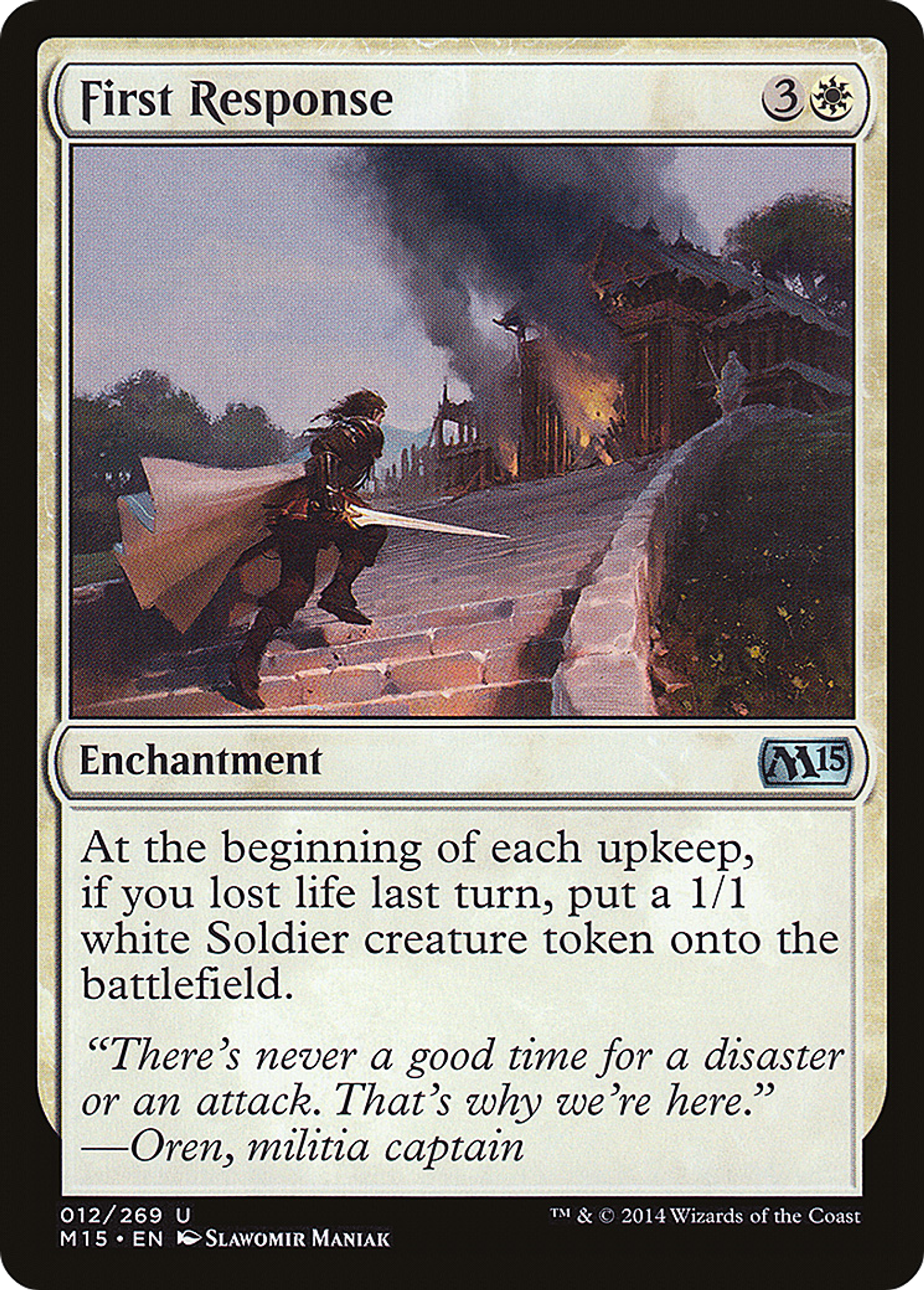 First Response — Magic 2015 — Magic: The Gathering