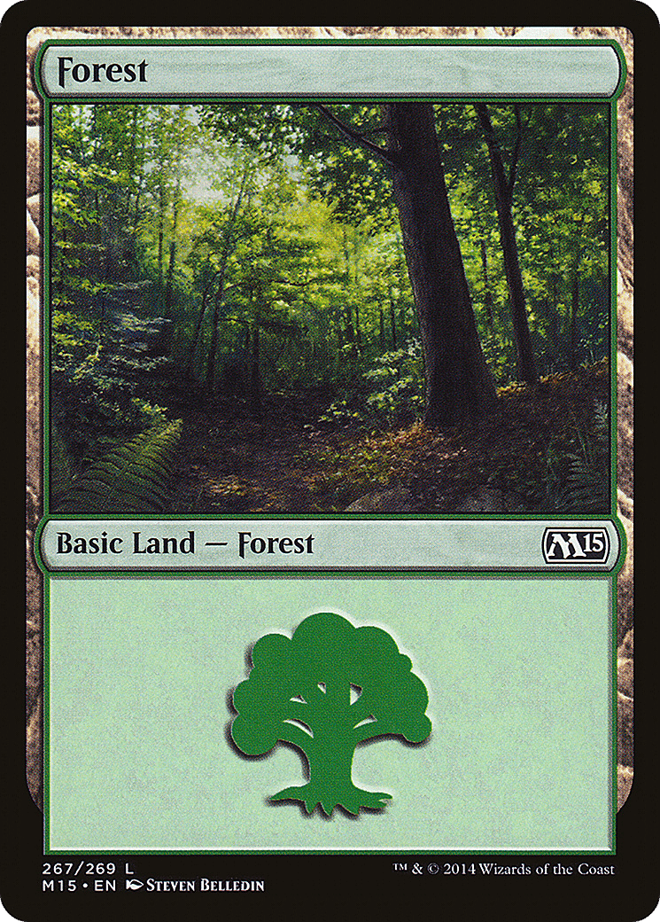 Forest — Magic 2015 — Magic: The Gathering