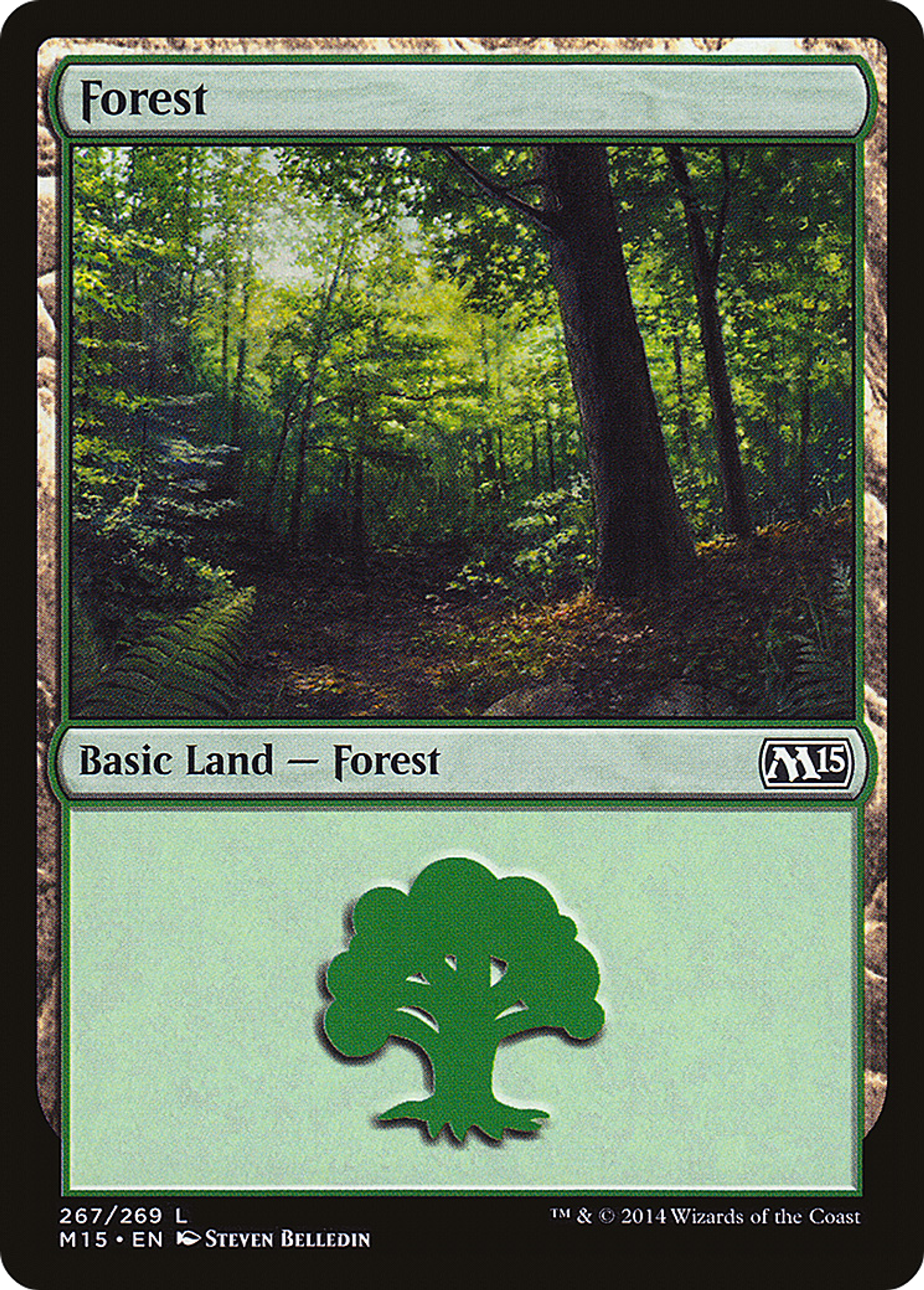 Forest — Magic 2015 — Magic: The Gathering