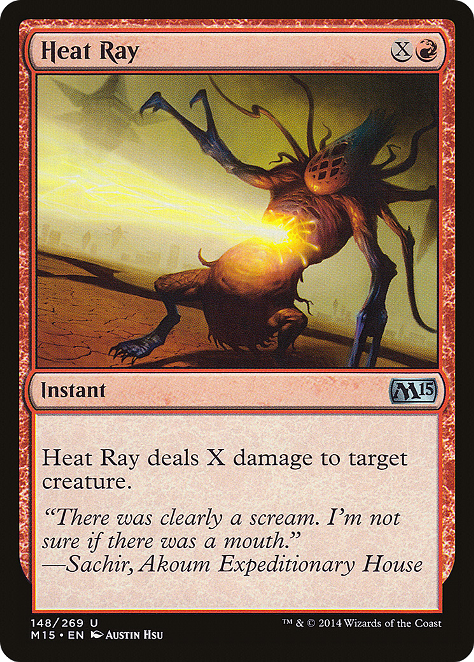 Heat Ray — Magic 2015 — Magic: The Gathering