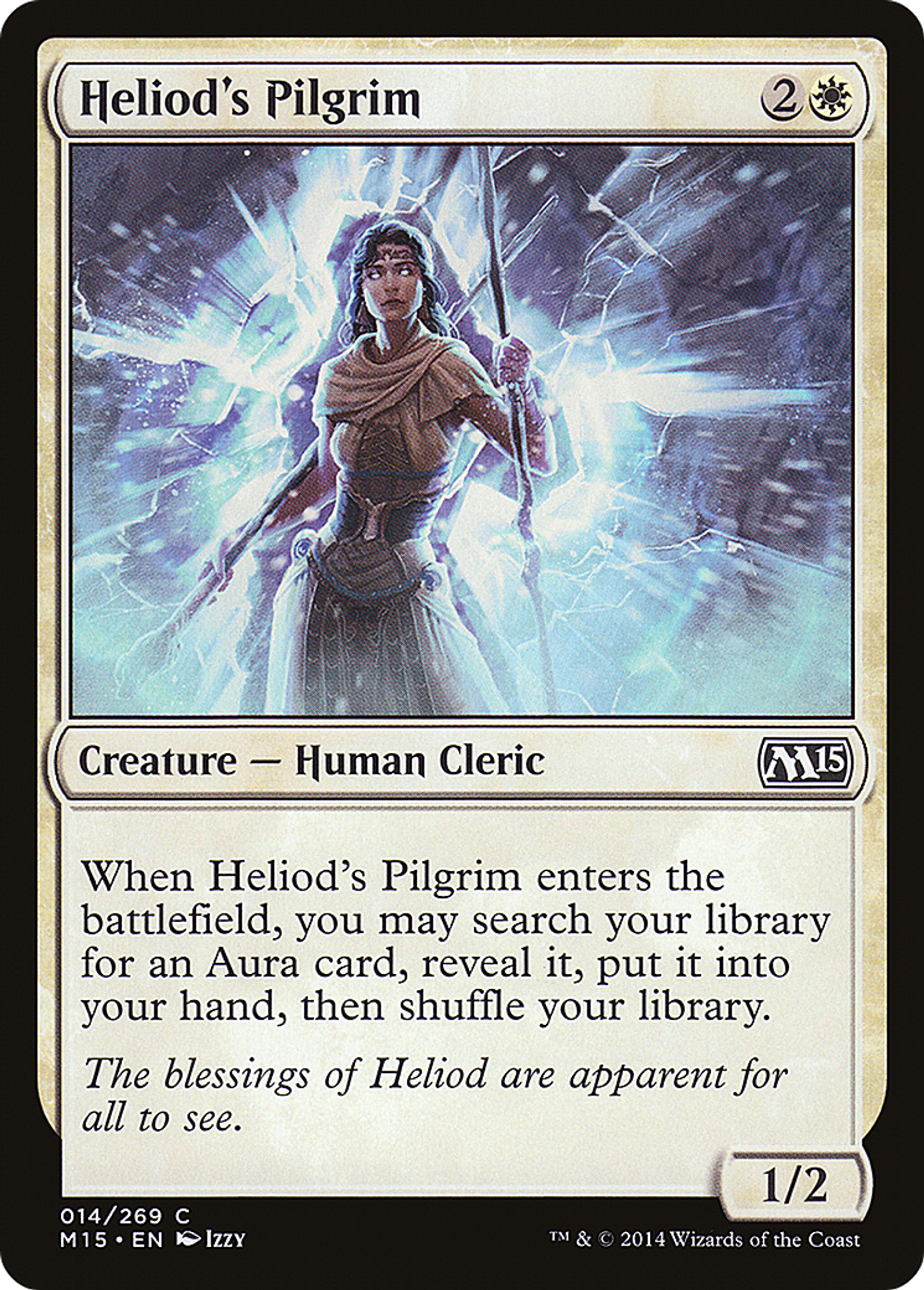 Heliod's Pilgrim — Magic 2015 — Magic: The Gathering