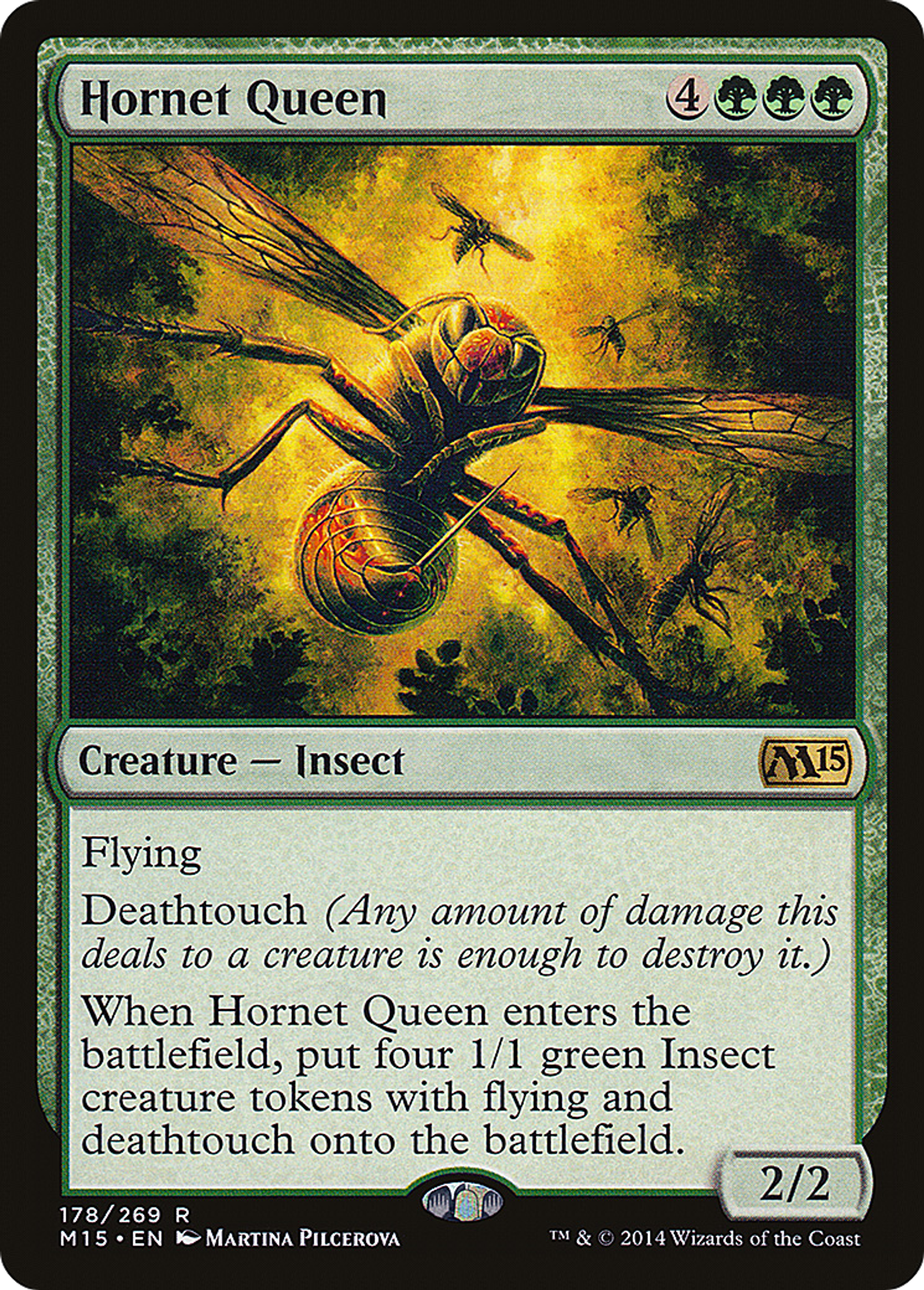 Hornet Queen — Magic 2015 — Magic: The Gathering
