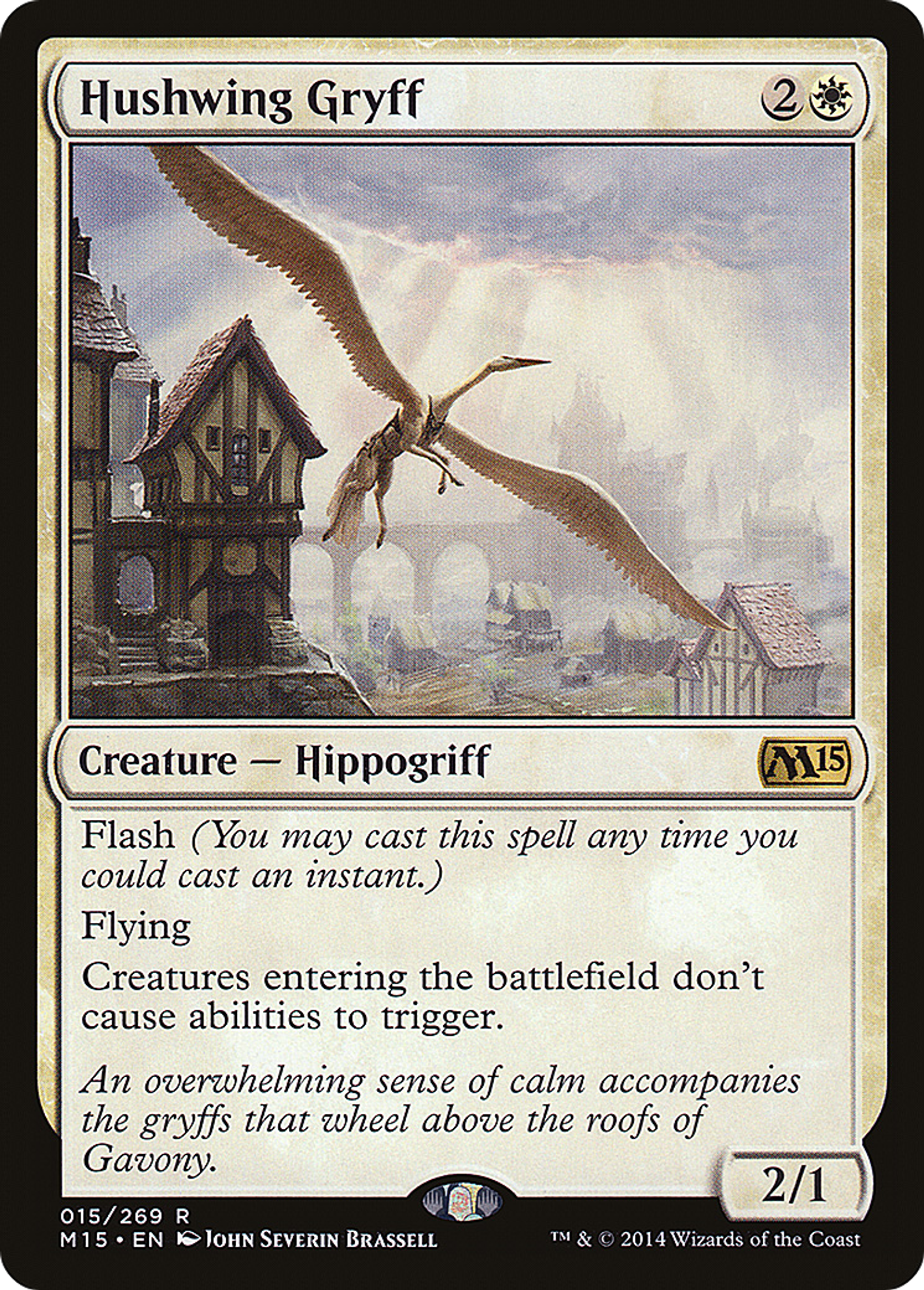 Hushwing Gryff — Magic 2015 — Magic: The Gathering