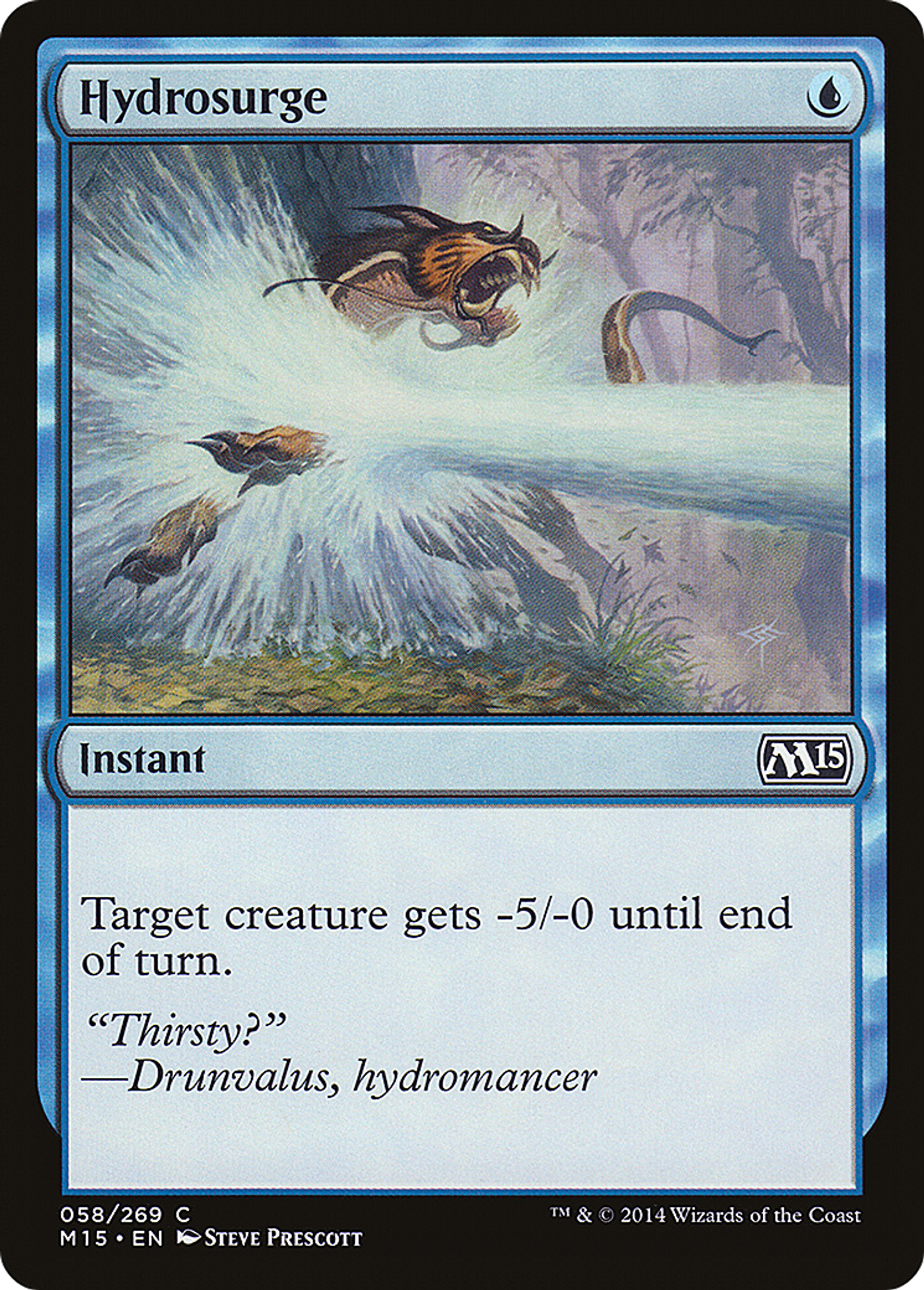 Hydrosurge — Magic 2015 — Magic: The Gathering