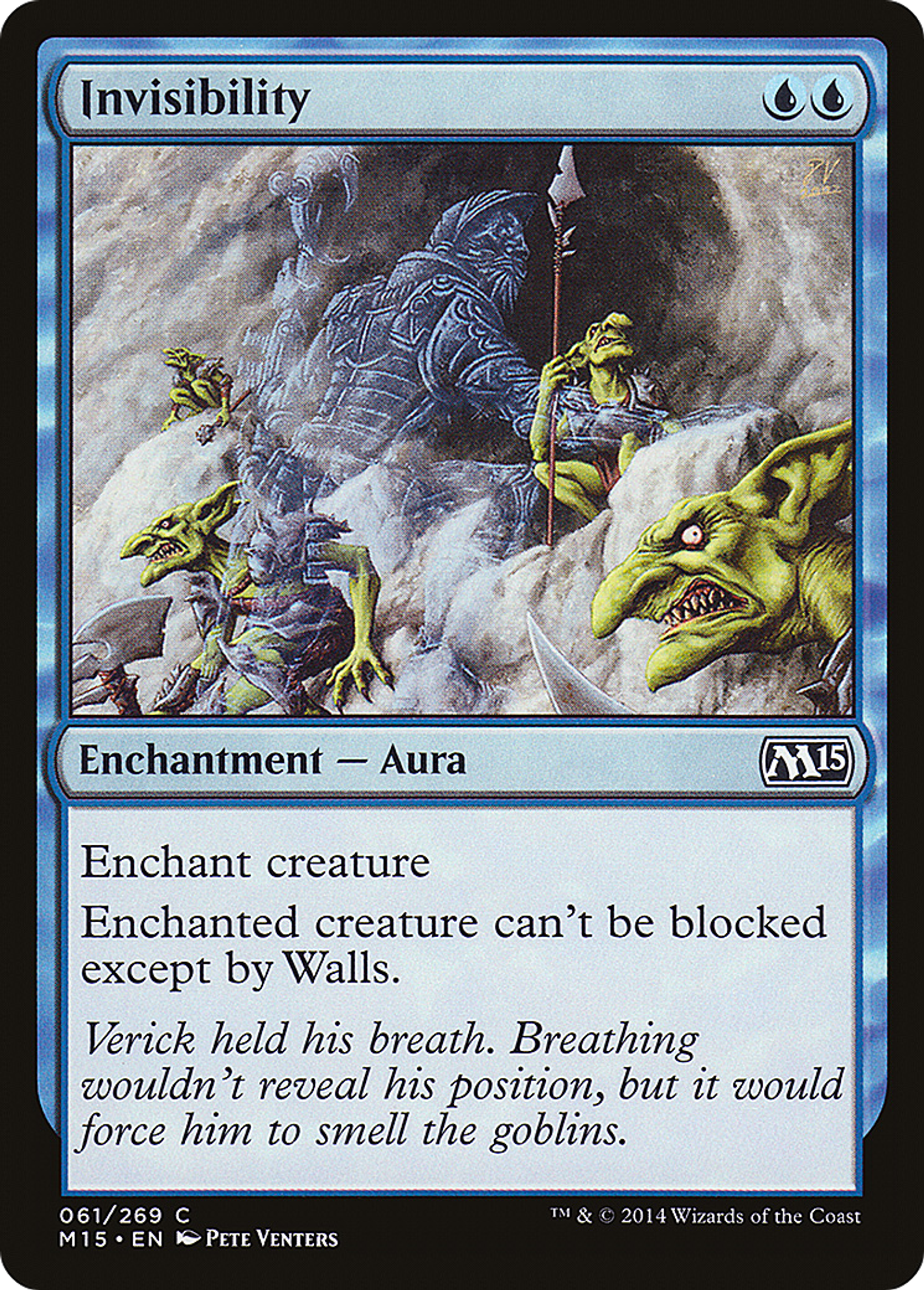 Invisibility — Magic 2015 — Magic: The Gathering