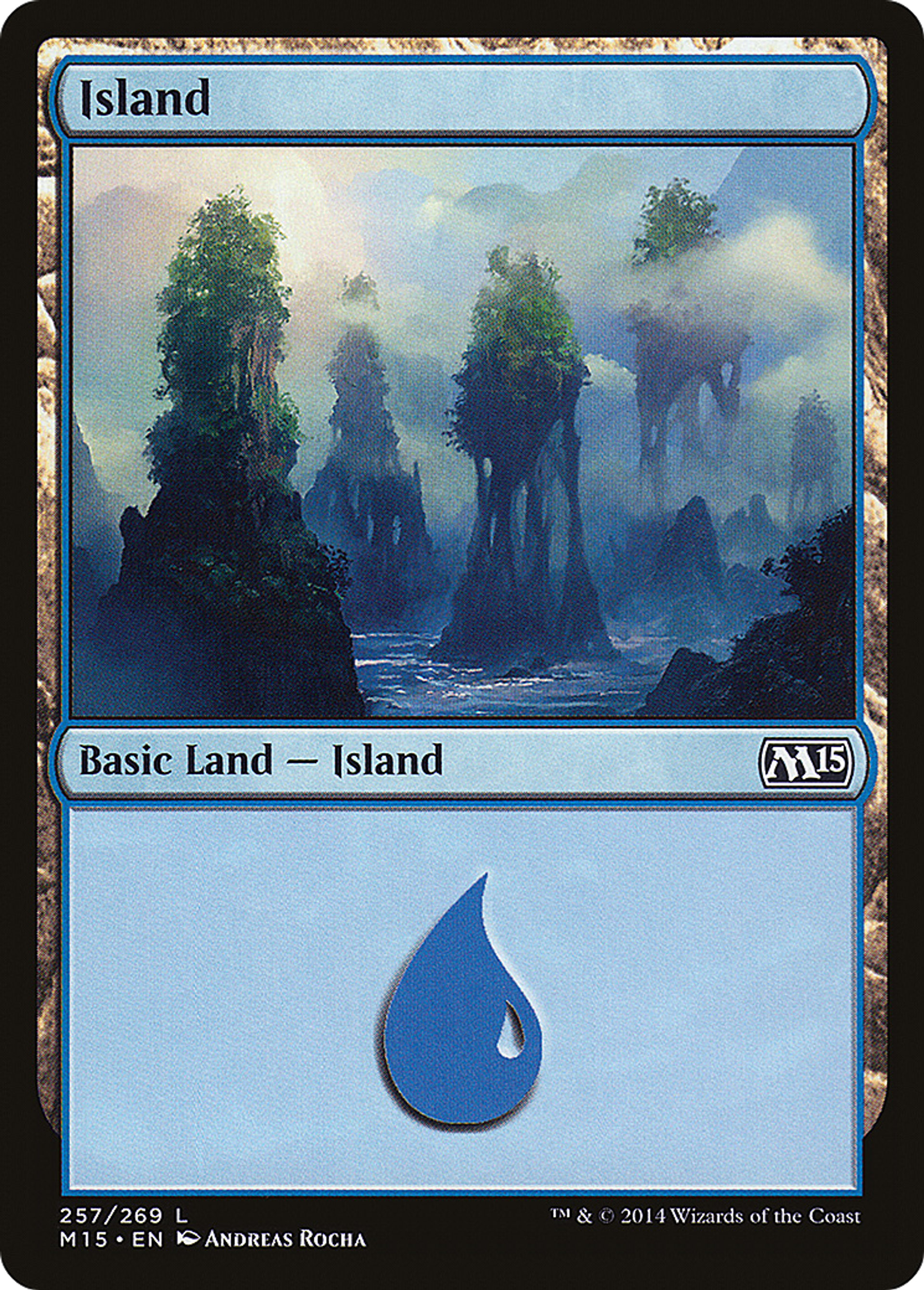 Island — Magic 2015 — Magic: The Gathering